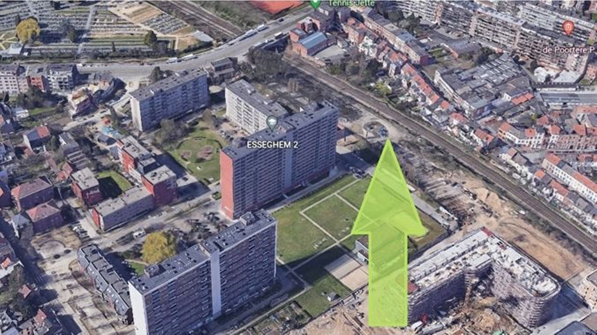 L'emplacement du parc