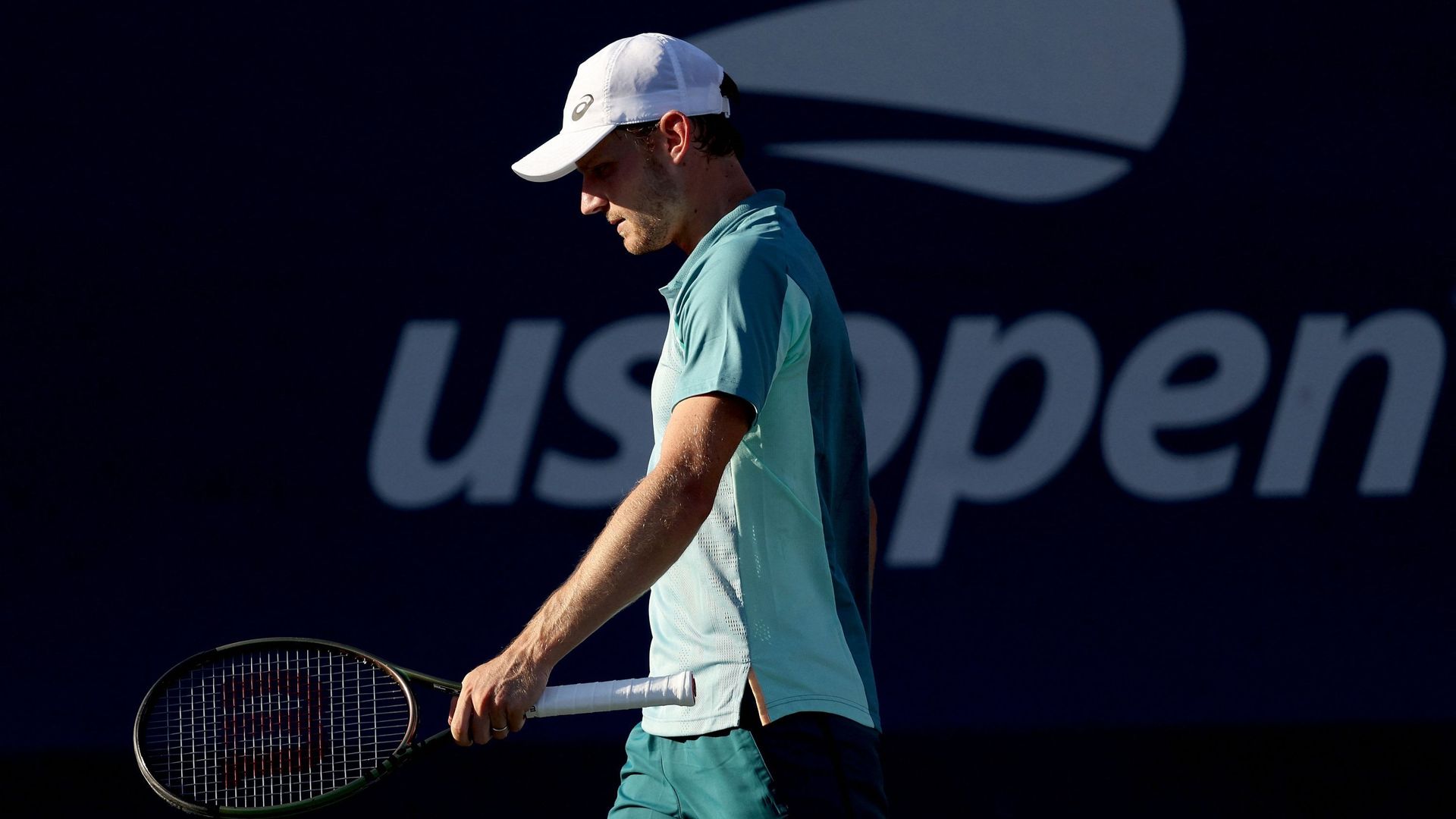 David Goffin éliminé par Lorenzo Musetti au premier tour de l’US Open.