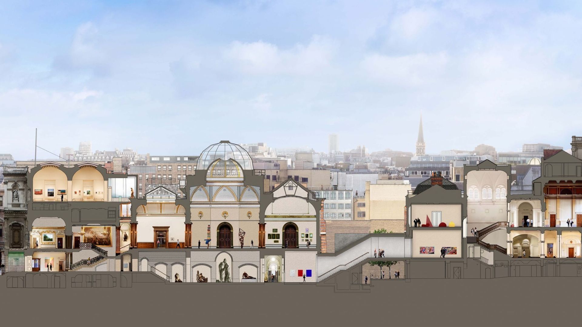Le nouveau campus de la New Royal Academy of Arts ouvrira en mai à Londres