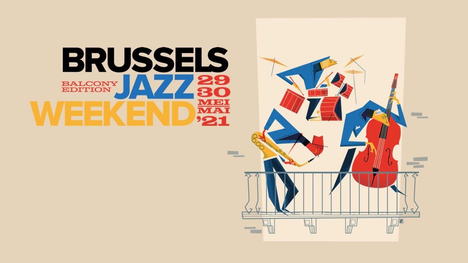 Du jazz aux balcons ces 29 et 30 mai à Bruxelles