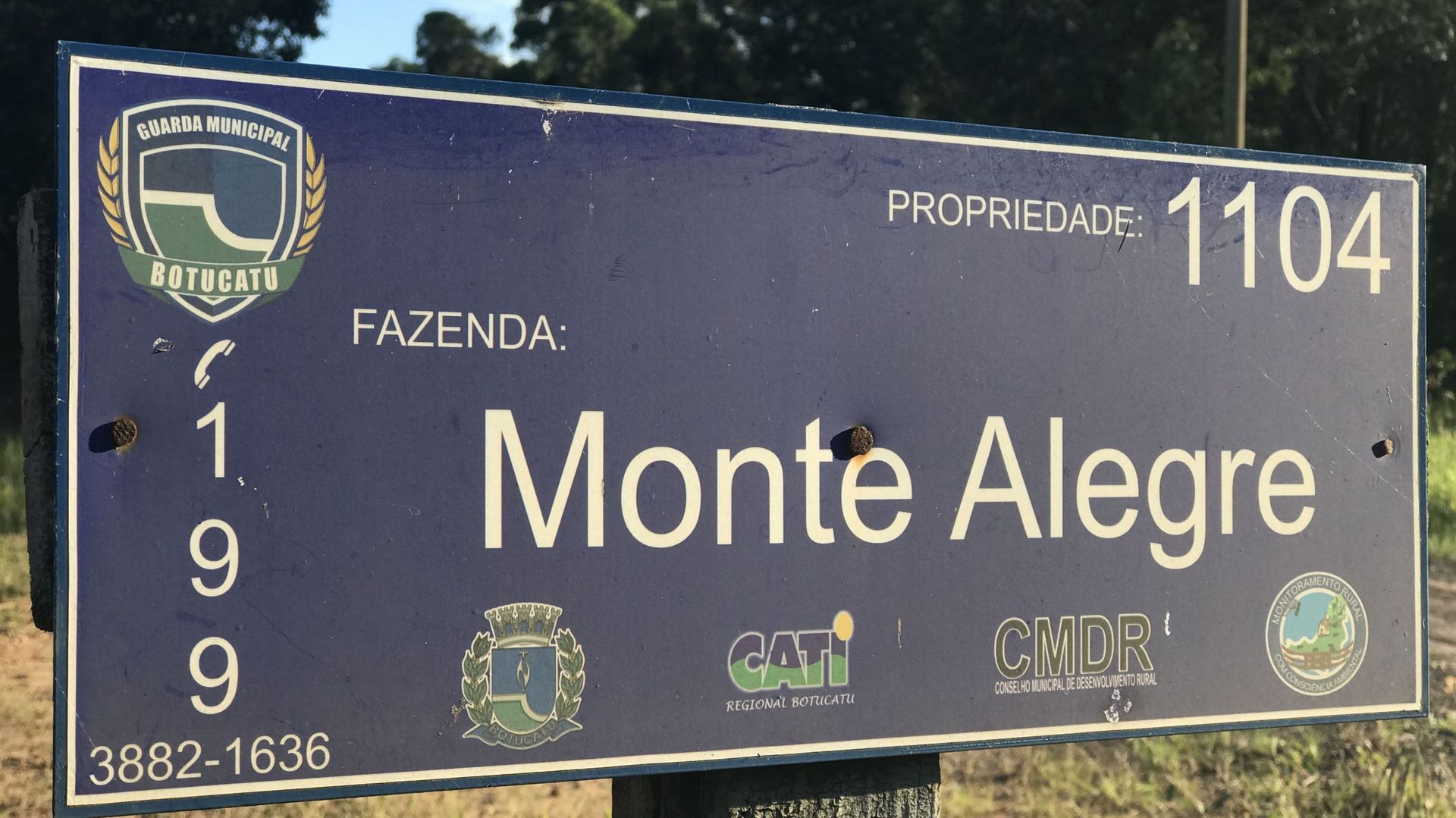 La "fazenda" de Monte Alegre, ce qui signifie "la ferme" en portugais. C'est le terme utilisé au Brésil pour désigner les grands domaines agricoles.  