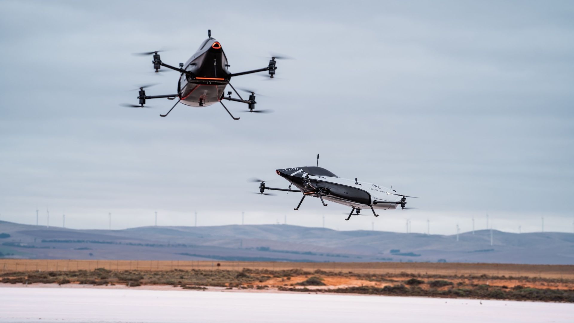 L'Airspeeder : nouvelle discipline de courses de voitures volantes électriques.