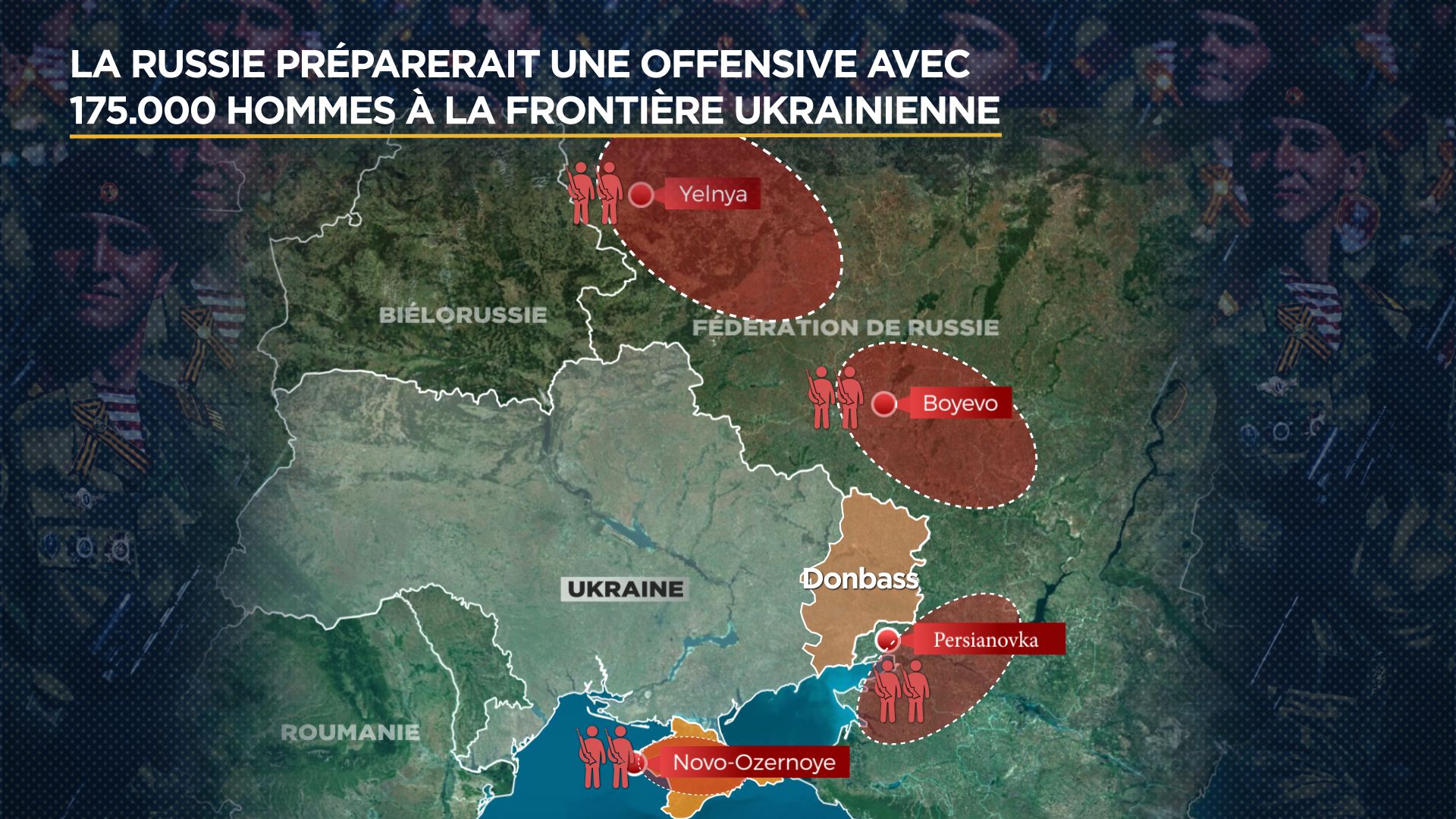Des troupes russes se massent à la frontière ukrainienne : la menace d&#39;une  guerre aux portes de l&#39;Europe ? - rtbf.be