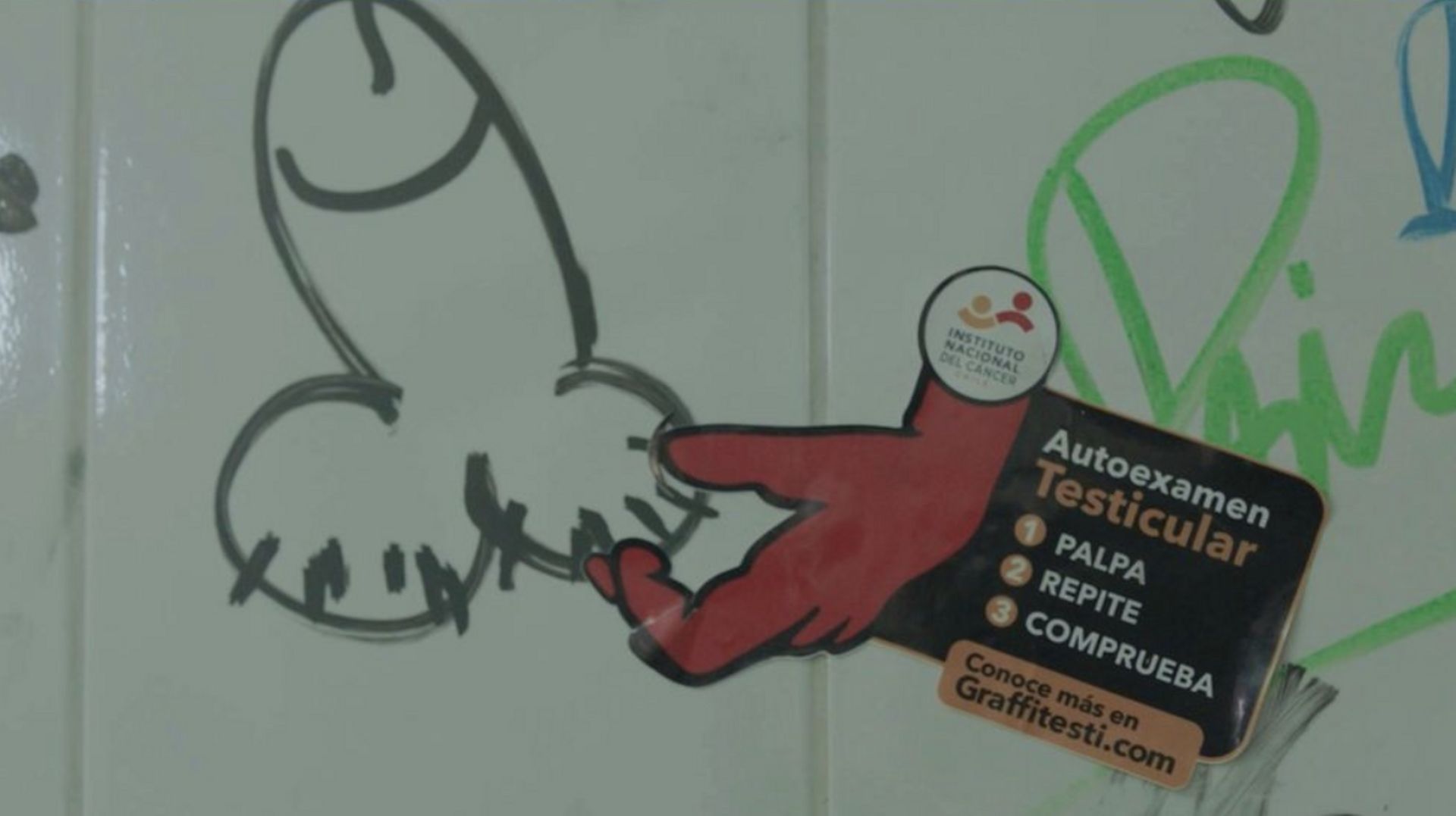 Cancer des testicules : les graffitis de pénis utilisés pour sensibiliser les hommes