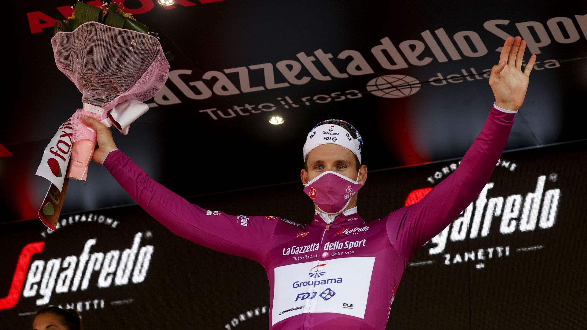Giro : record de vitesse sur l'étape du jour pour Démare