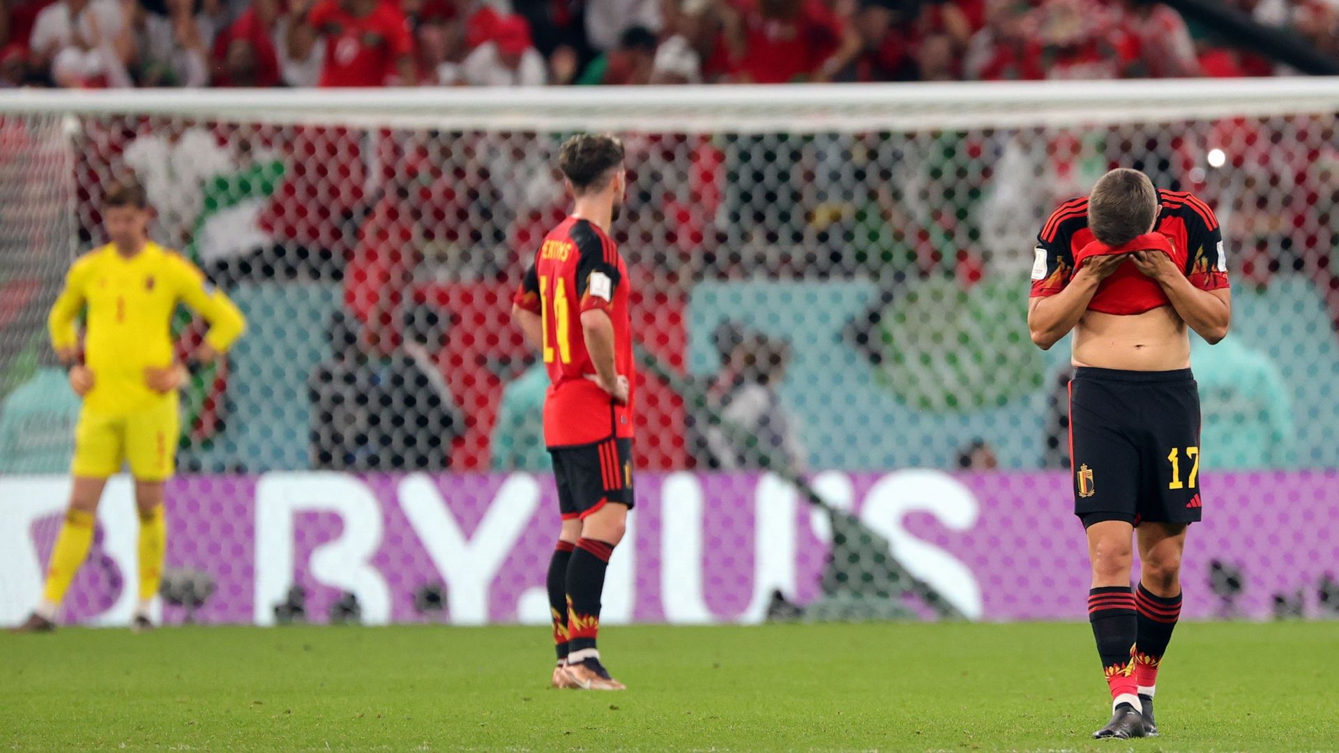La Belgique est passée complètement à côté de son match face au Maroc.