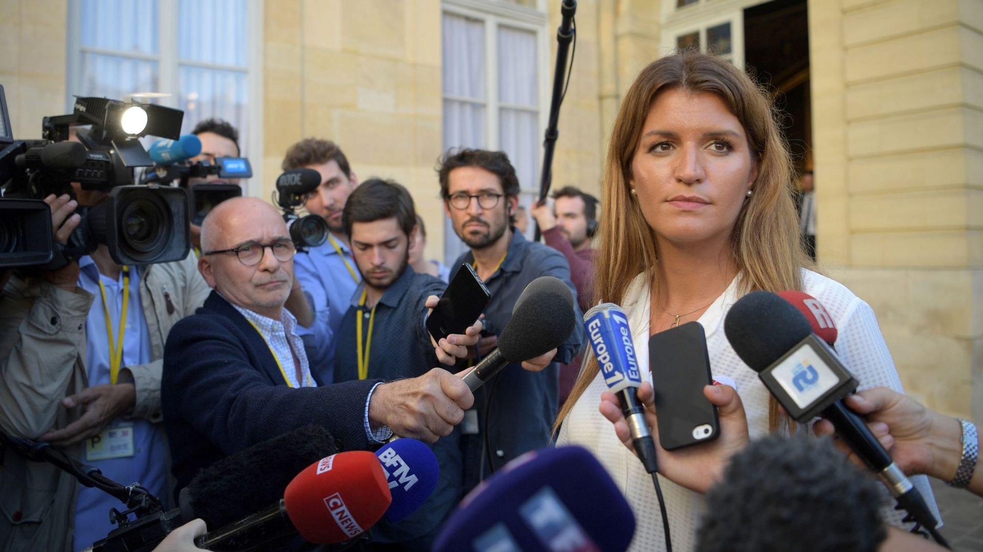 La ministre française de l'Egalité des Chances, Marlène Schiappa, ce 3 septembre   