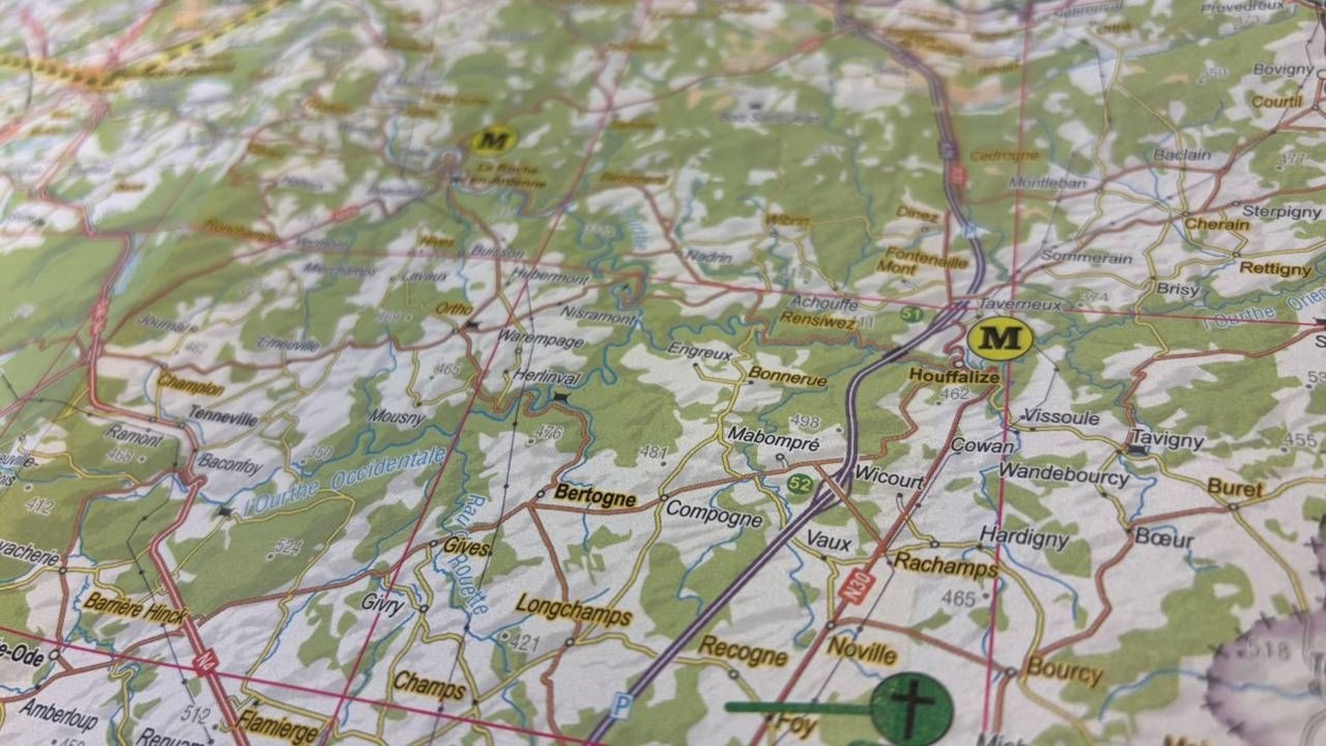 Une nouvelle carte de la Bataille des Ardennes