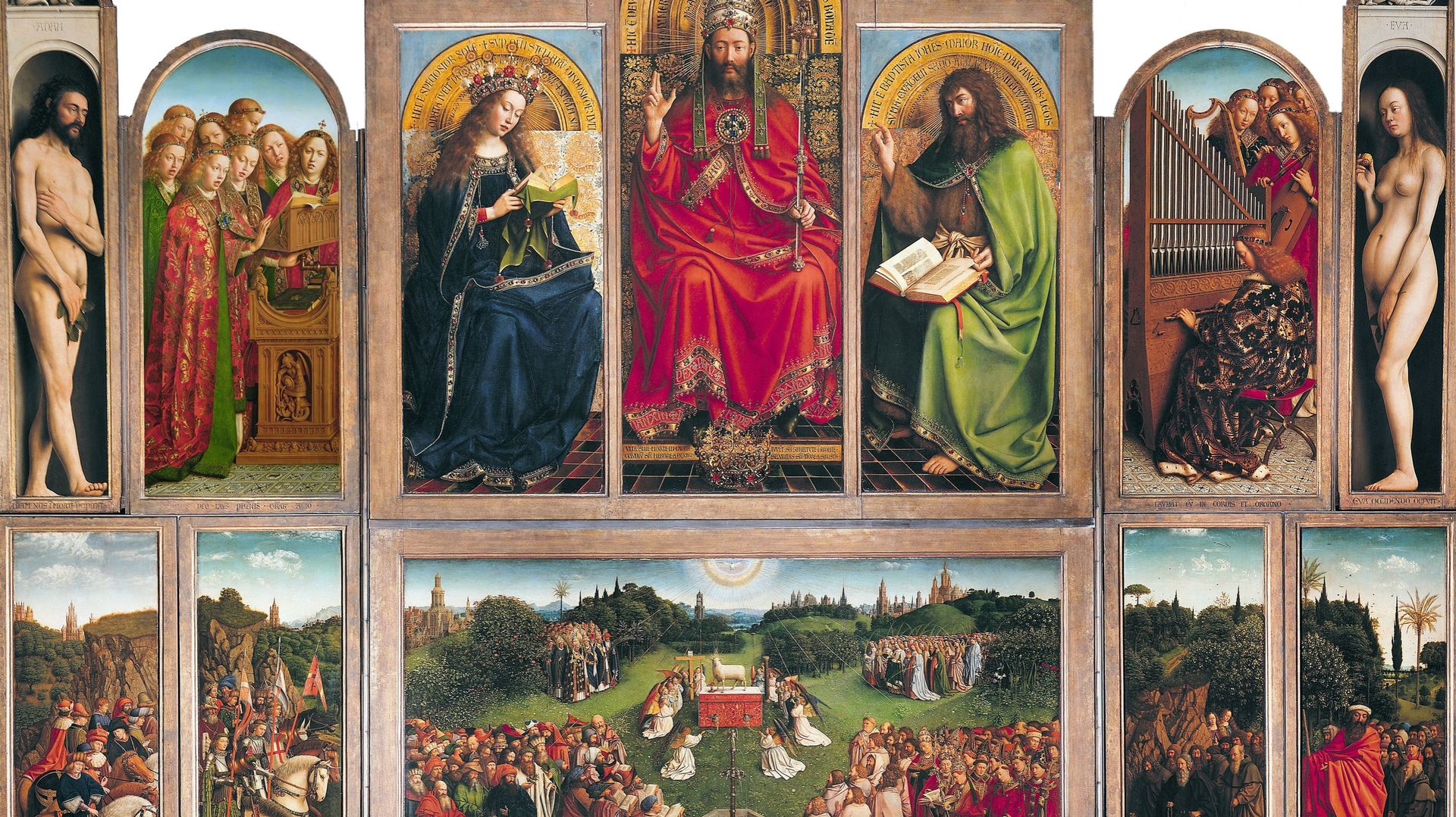 L'Agneau mystique de Van Eyck