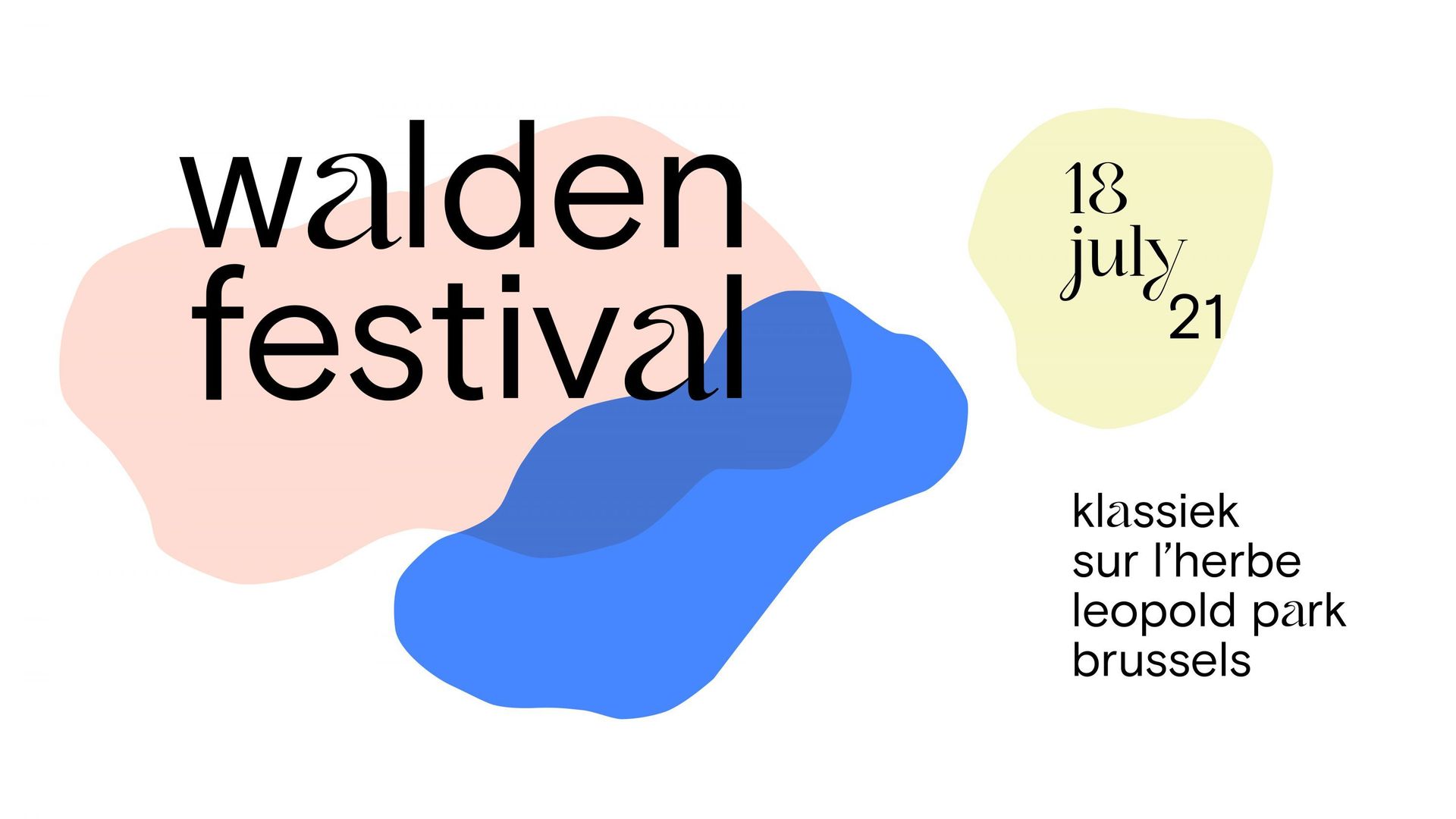 Le Walden Festival, musique sur l’herbe du Parc Léopold de Bruxelles