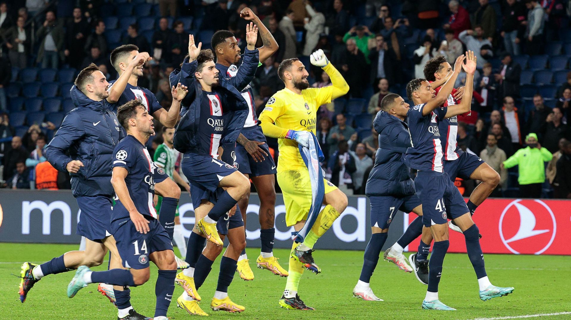 Le PSG totalise 11 points et est assuré de disputer les 1/8es de finale de la Ligue des Champions.