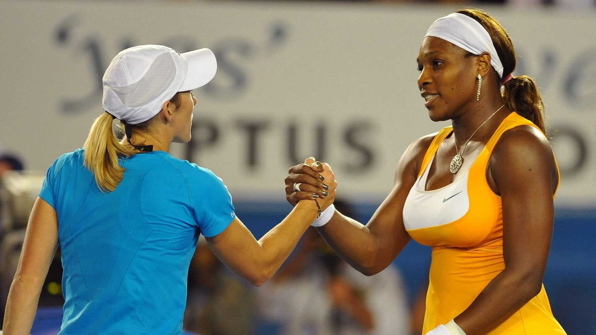 Justine Henin et Serena Williams en finale de l’Australian Open 2010