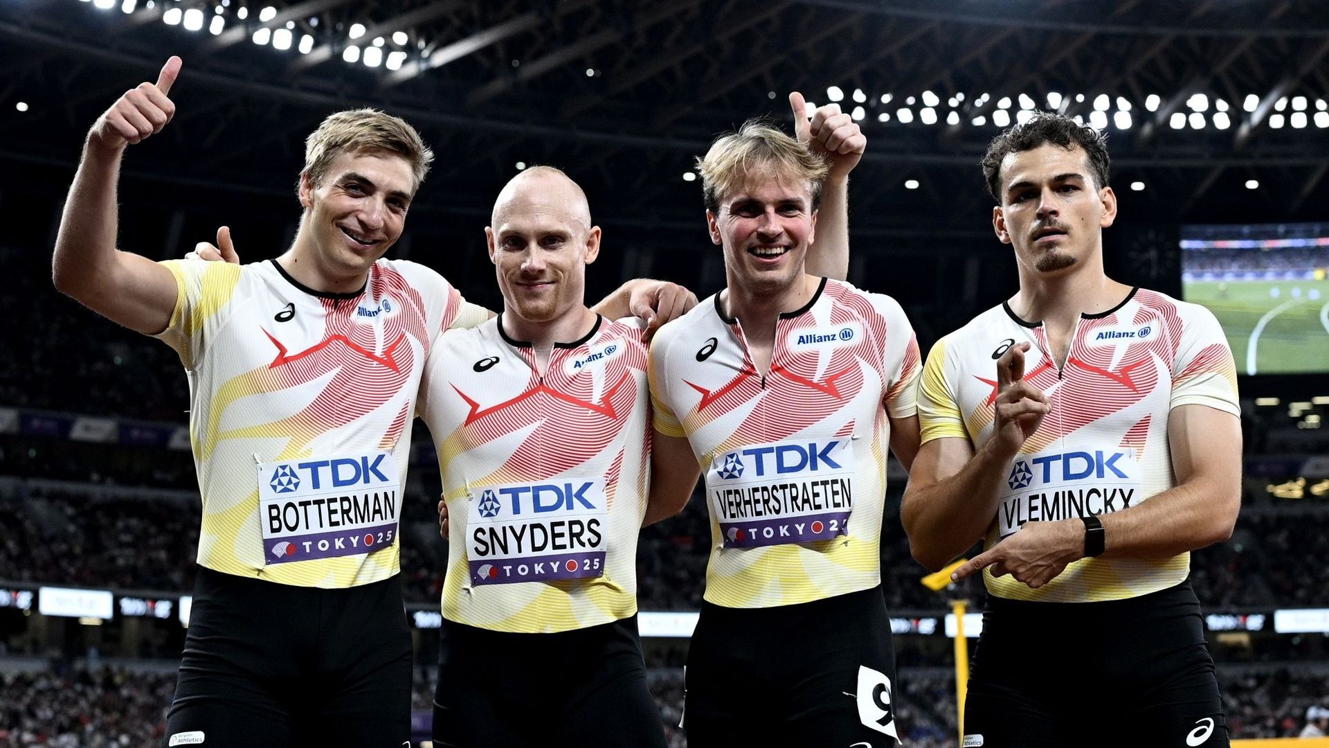 Mondiaux d’athlétisme : sentiments mitigés sur le 4x100m, record pour les hommes et disqualification pour les femmes