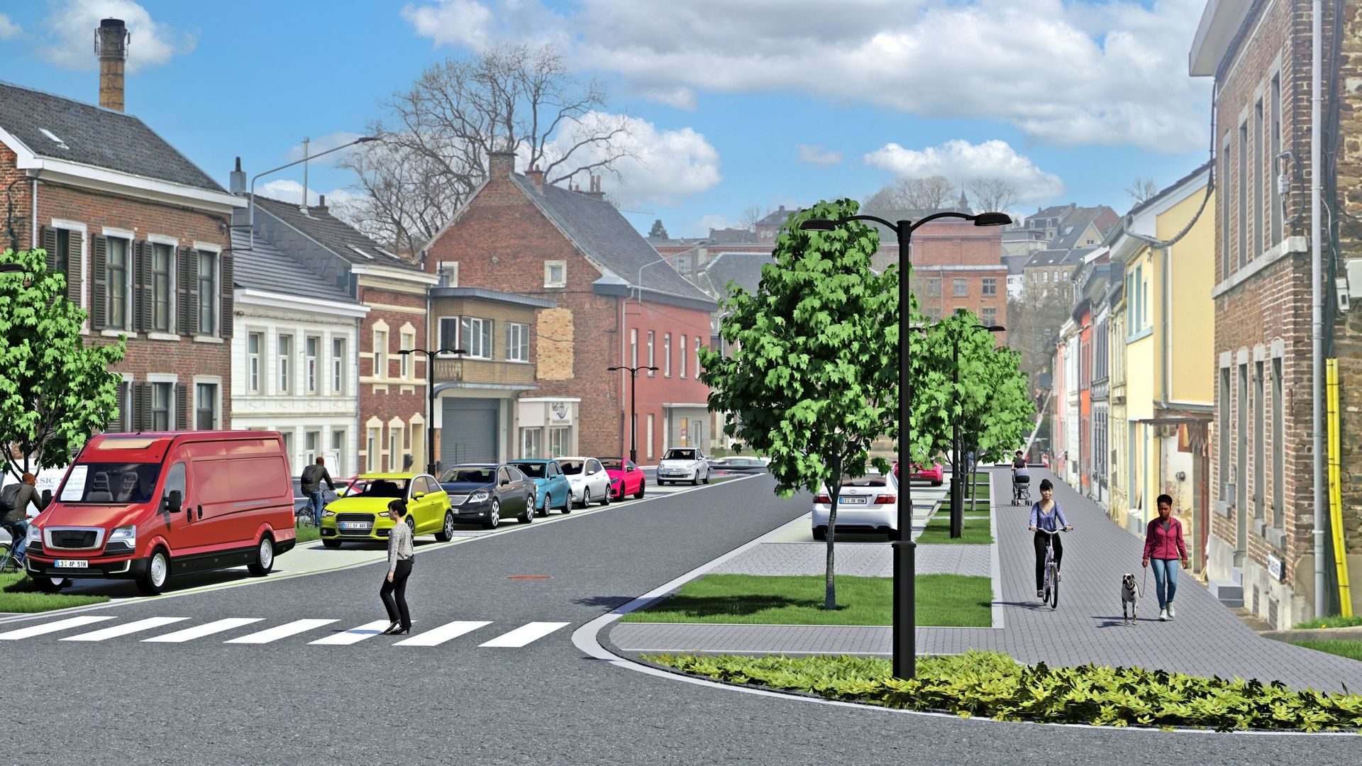 Les 6500 habitants de la Ville Basse d’Eupen, meurtrie par les inondations catastrophiques de juillet 2021, vivront d’ici deux à trois ans dans un quartier entièrement rénové par les inondations.