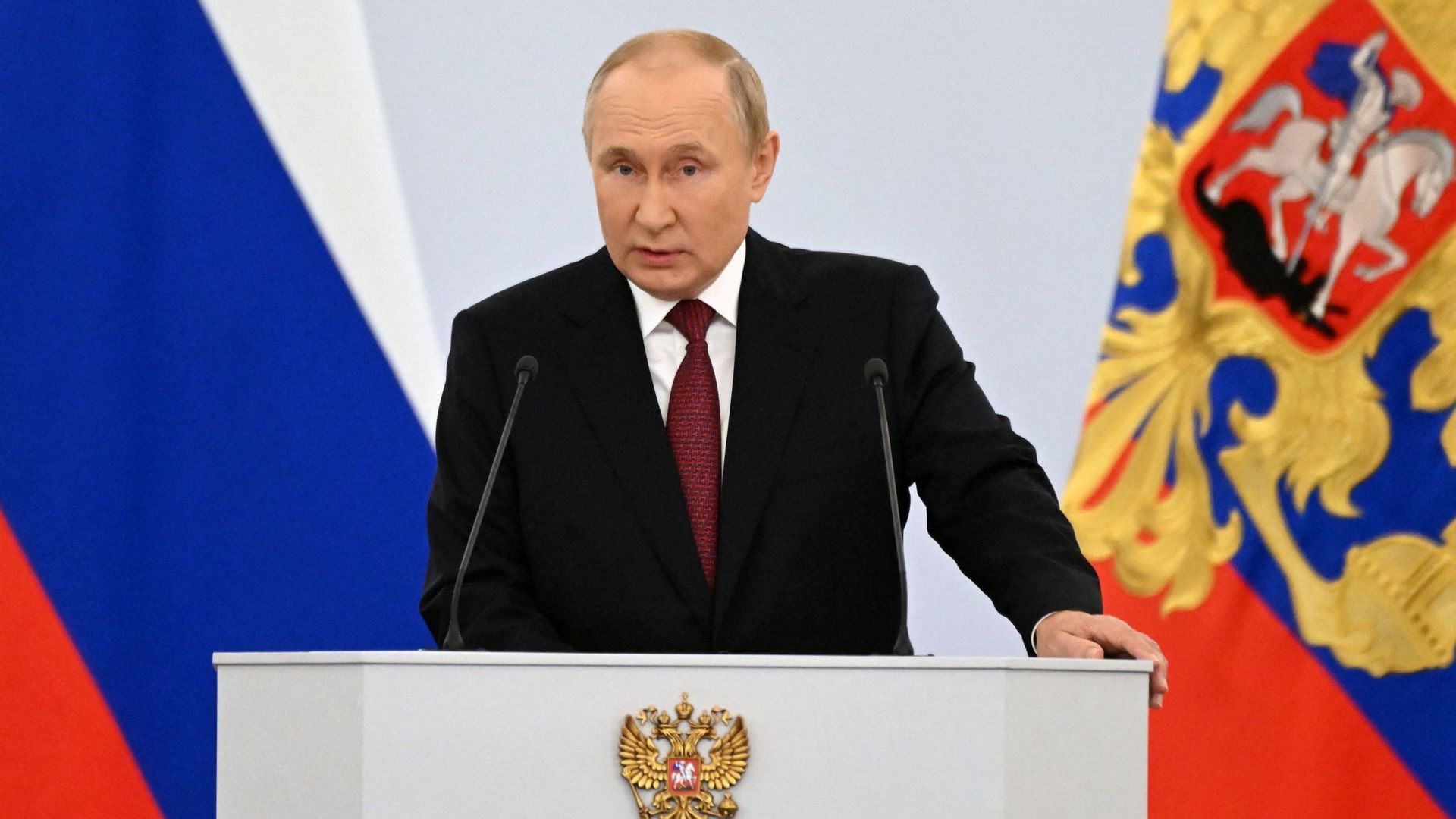Le président russe Vladimir Poutine a officialisé l’annexion de quatre régions ukrainiennes.