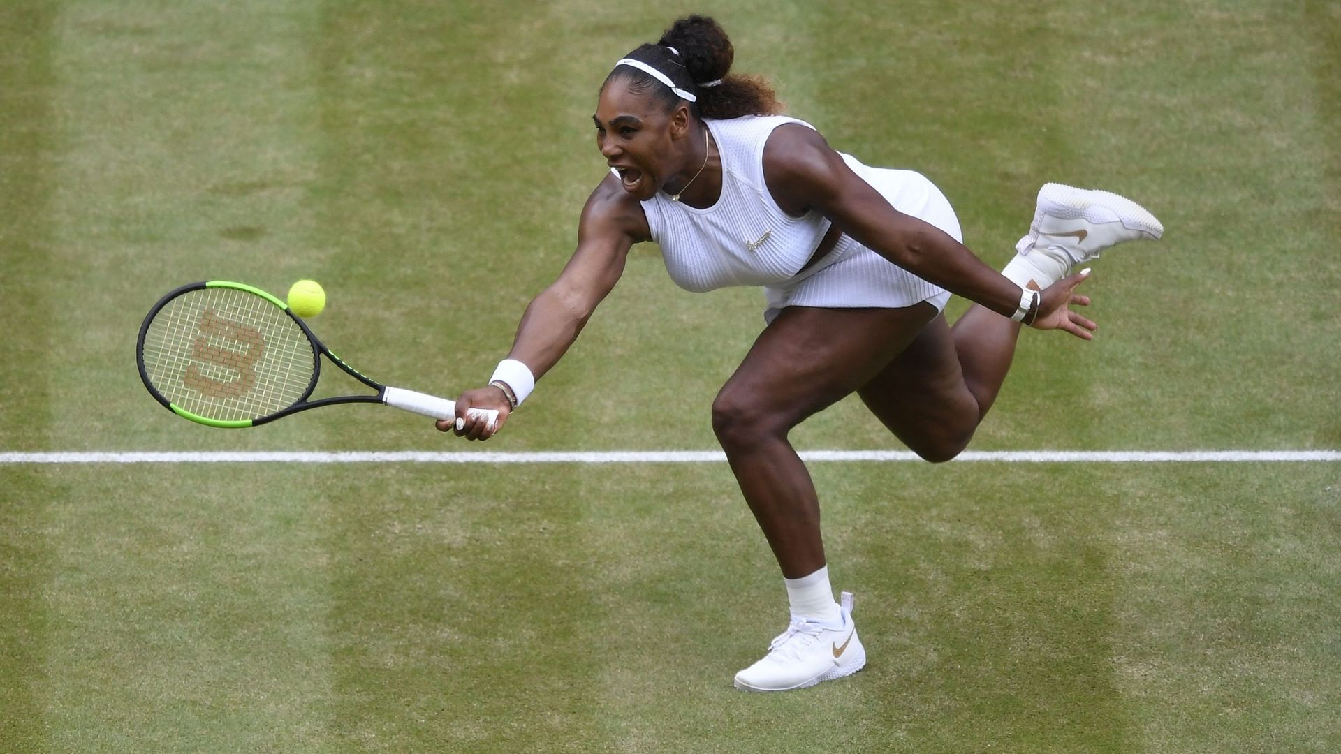 Serena Williams à Wimbledon en 2019