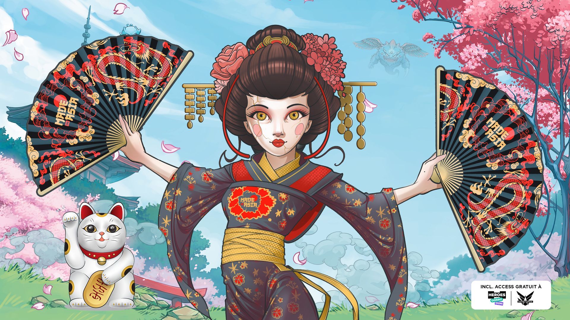 Cosplay, manga, gaming et stars : Made in Asia débarque à Brussels Expo les 18 et 19 octobre