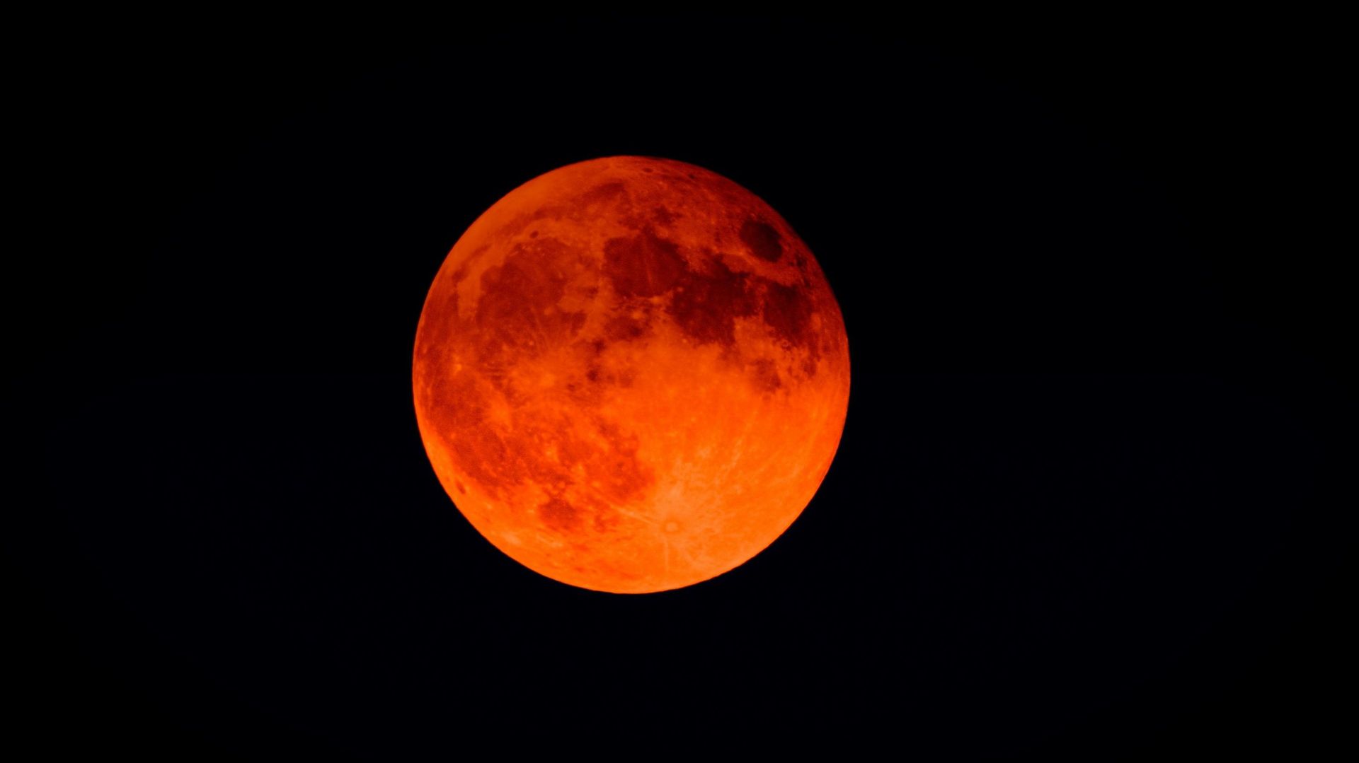 Une "lune de sang" visible ce soir lors d'une éclipse totale