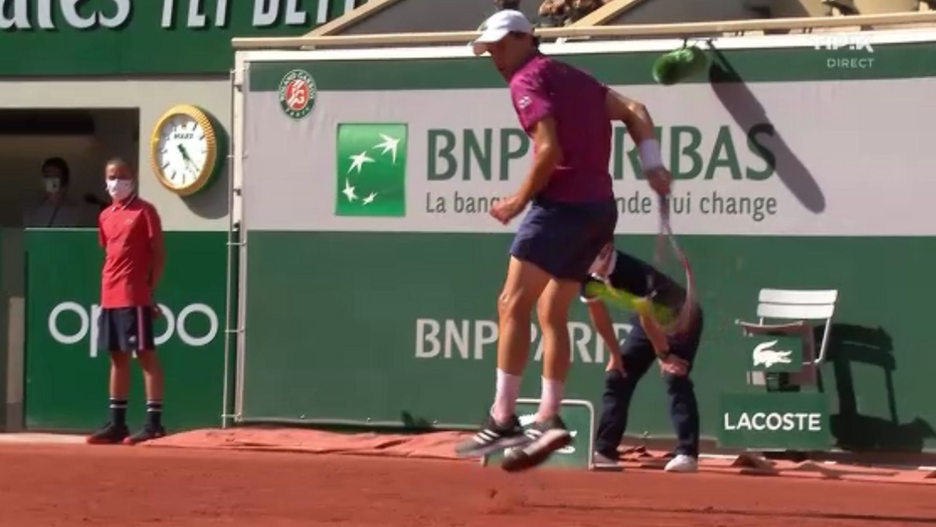 RolandGarros Fabrice Santoro se trompe, enlève un titre à Rafael