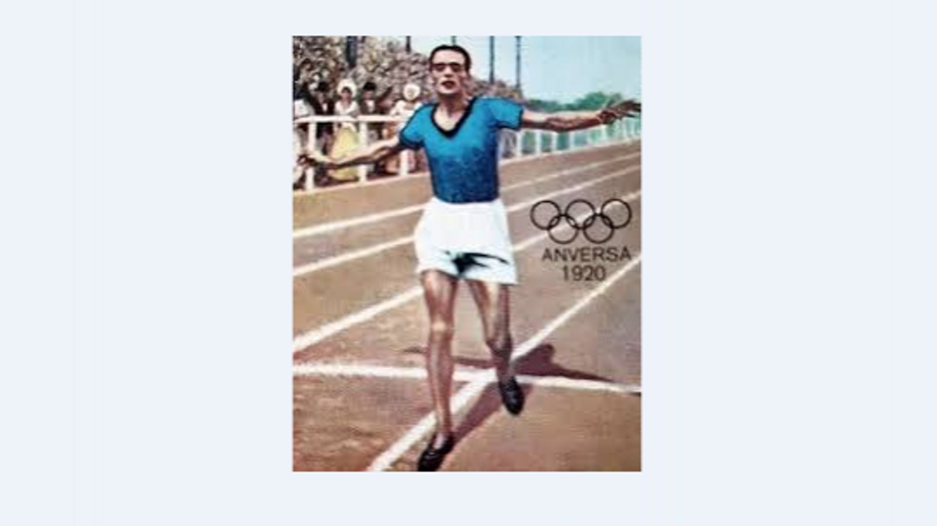 Ugo Frigerio aux Jeux Olympiques d'Anvers