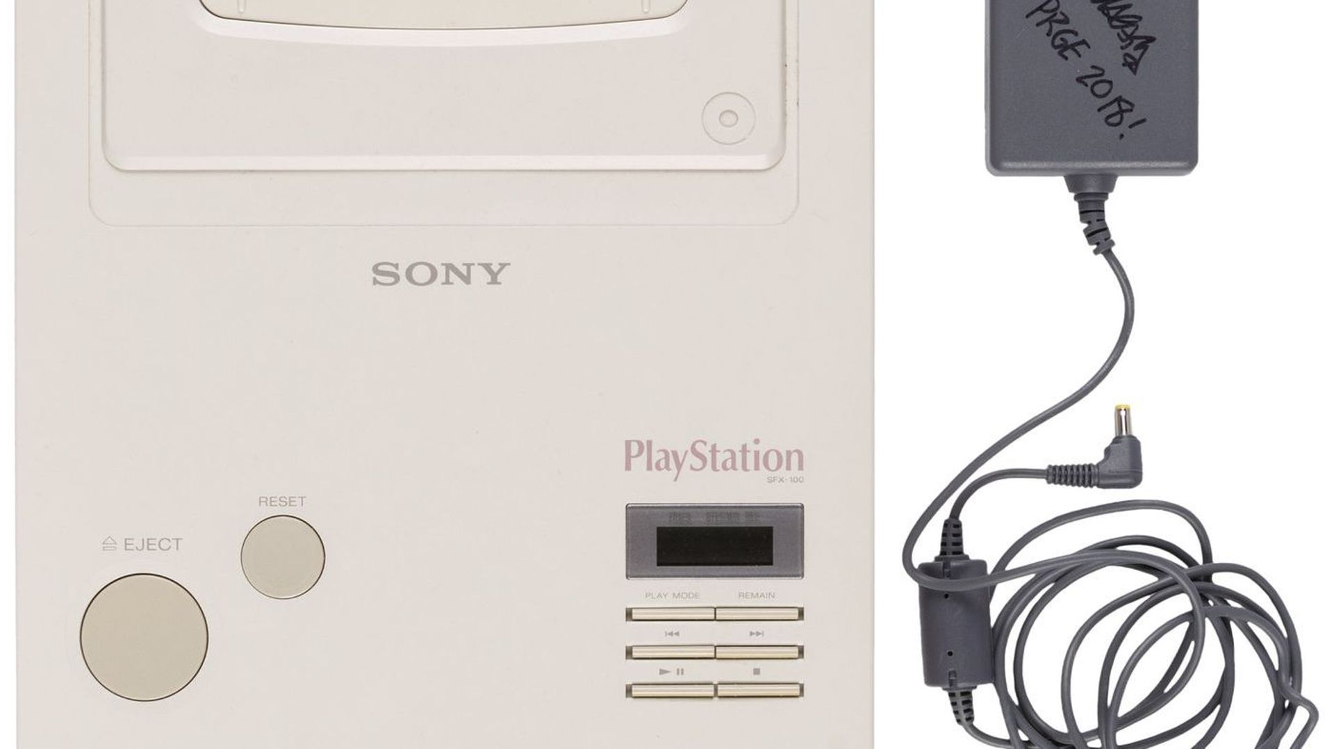 Un prototype de la Nintendo PlayStation sera mis aux enchères en mars