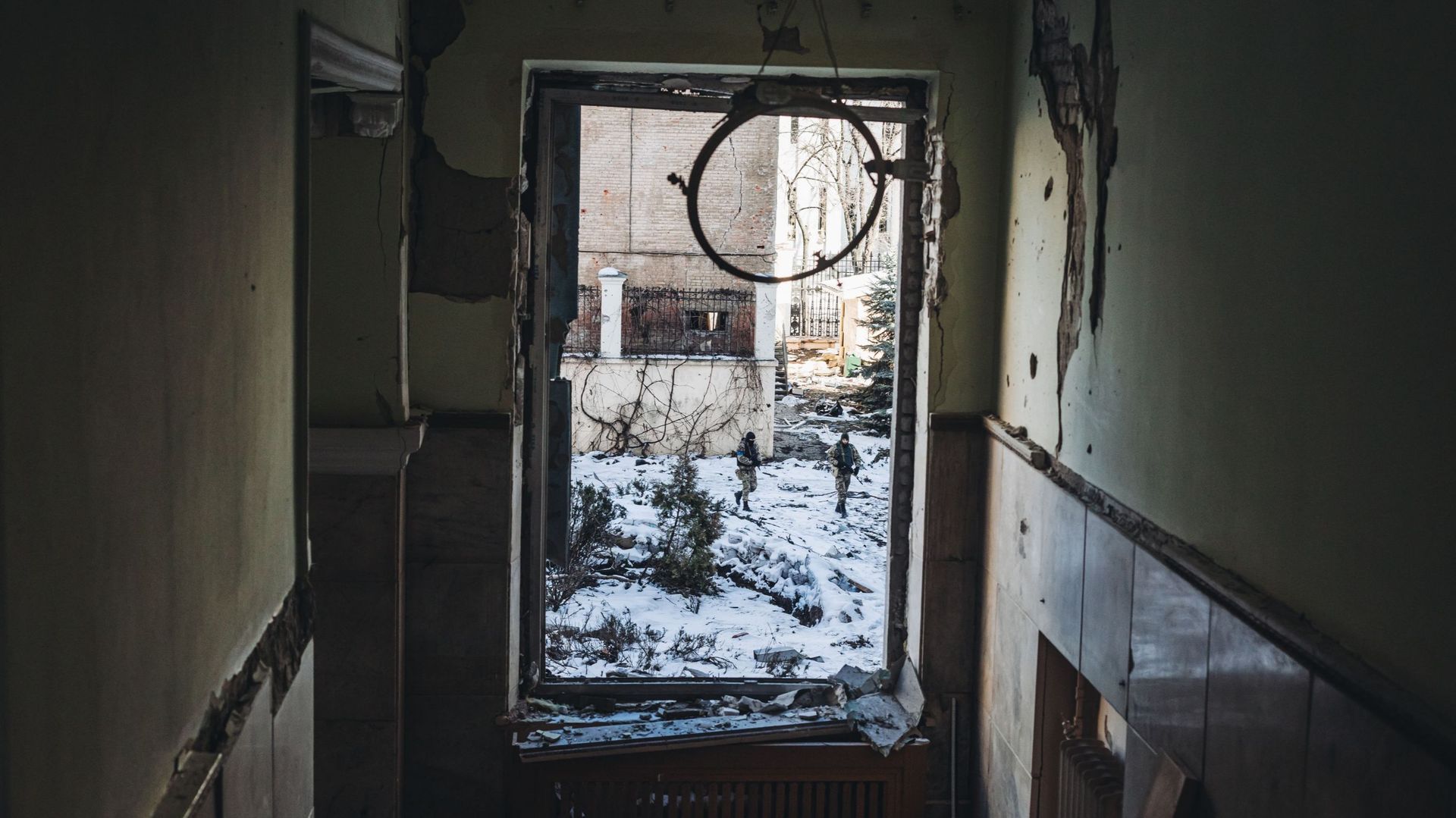Les dégâts de la guerre en Ukraine