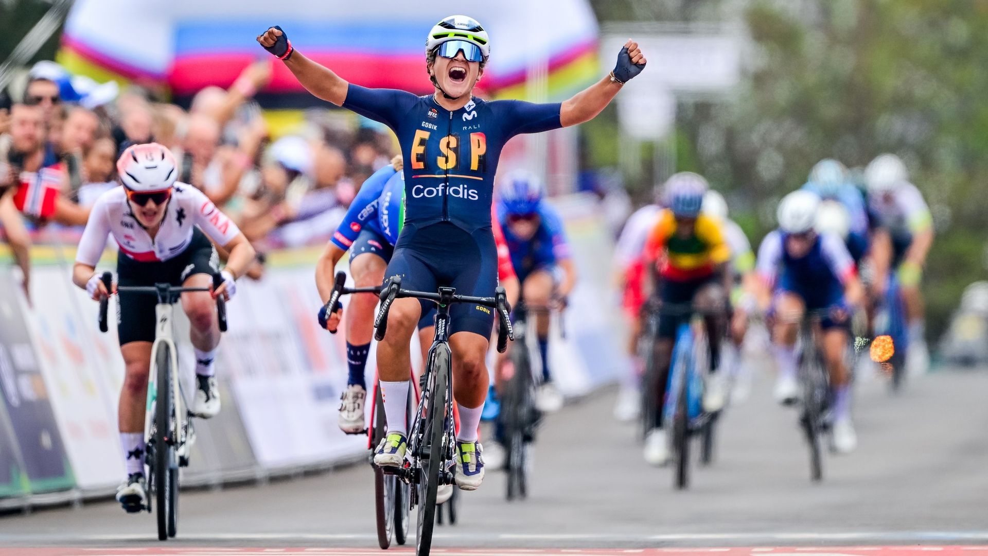 Mondiaux de cyclisme : l’Espagnole Paula Ostiz sacrée chez les juniores, Laura Five 11e et première Belge