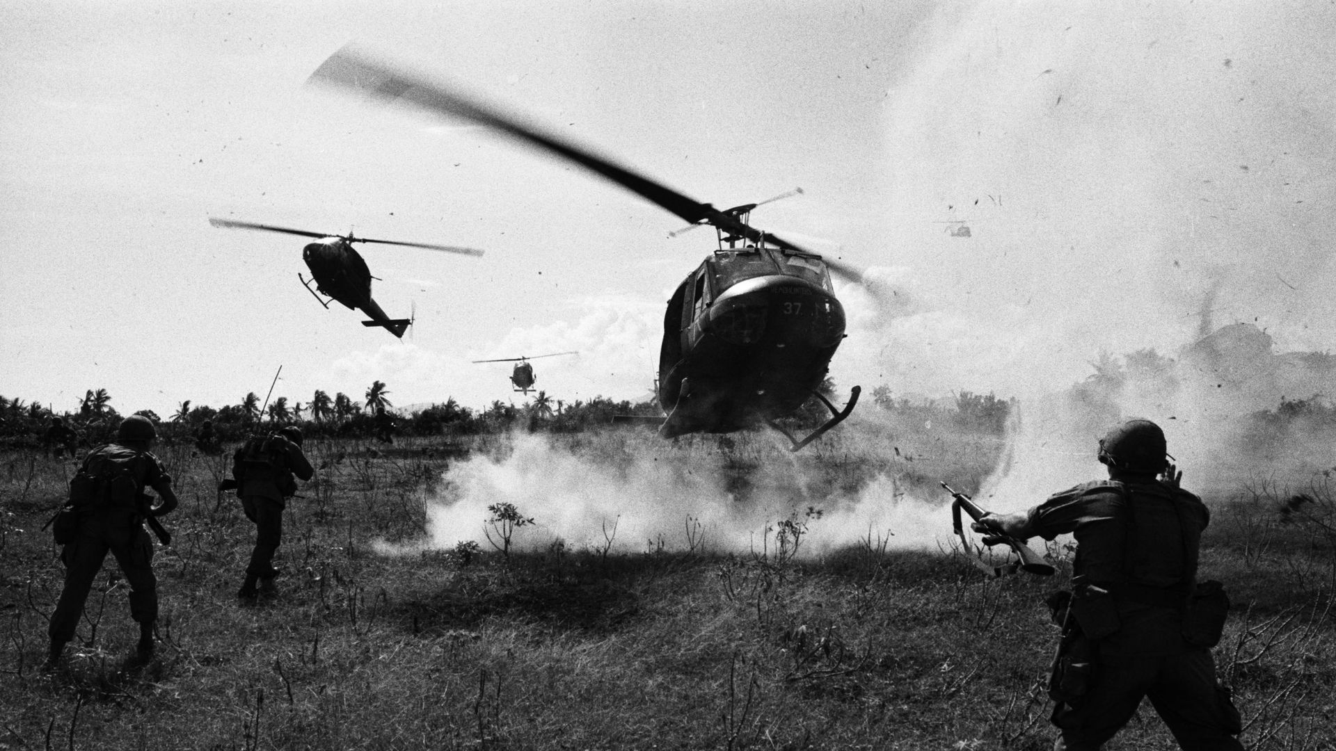 Première division hélico - Guerre du Viêt Nam (Décembre 1967) Gilles Caron 
