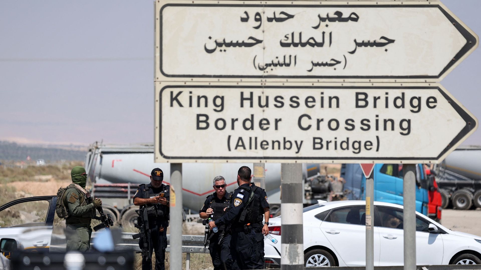 Guerre au Proche-Orient : Israël décide de fermer le poste-frontière d’Allenby, le principal point de passage entre la Jordanie et la Cisjordanie