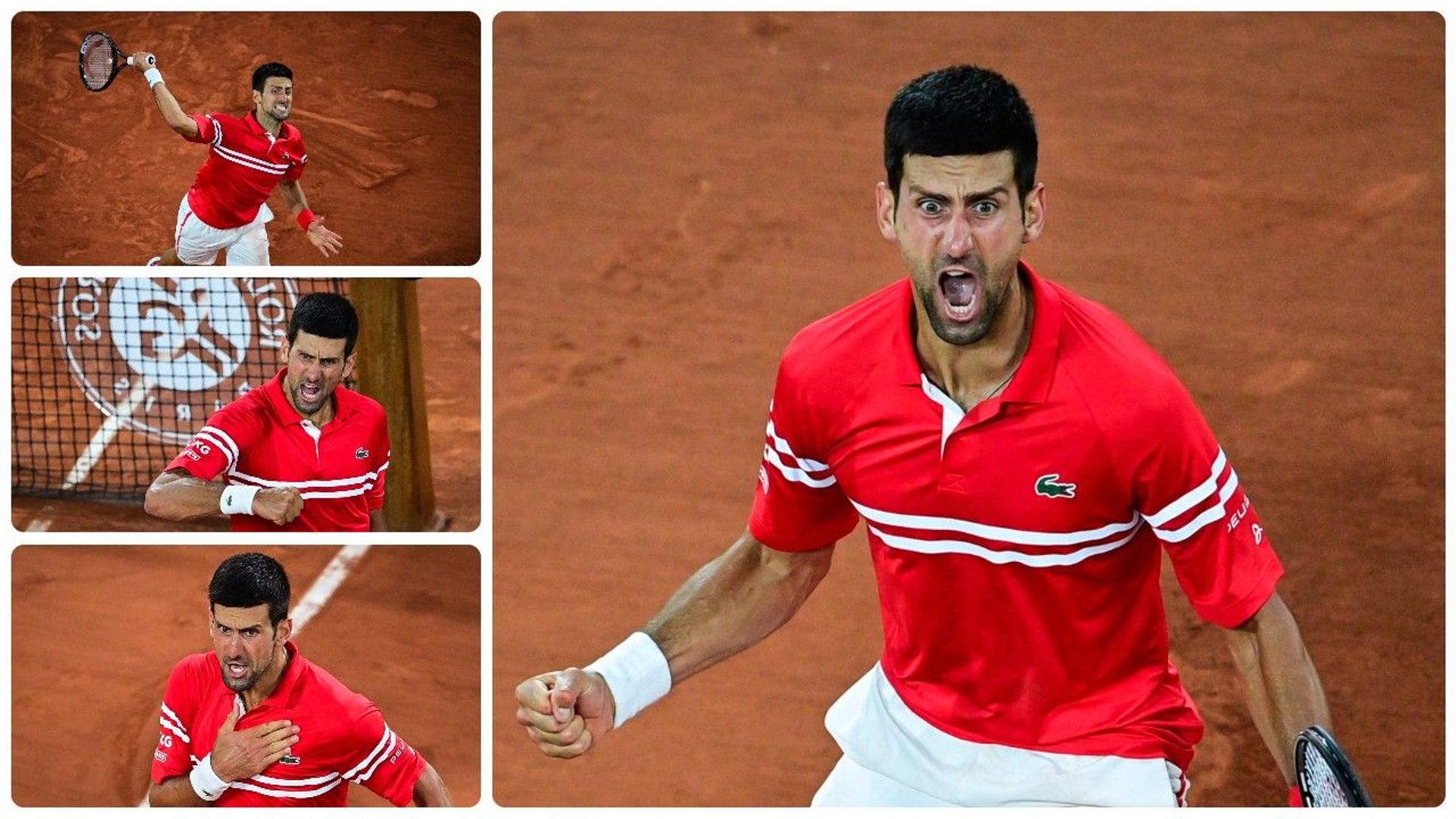 Un Djokovic comme vous ne lavez jamais vu 3 minutes de folie pour le Serbe face à Berrettini