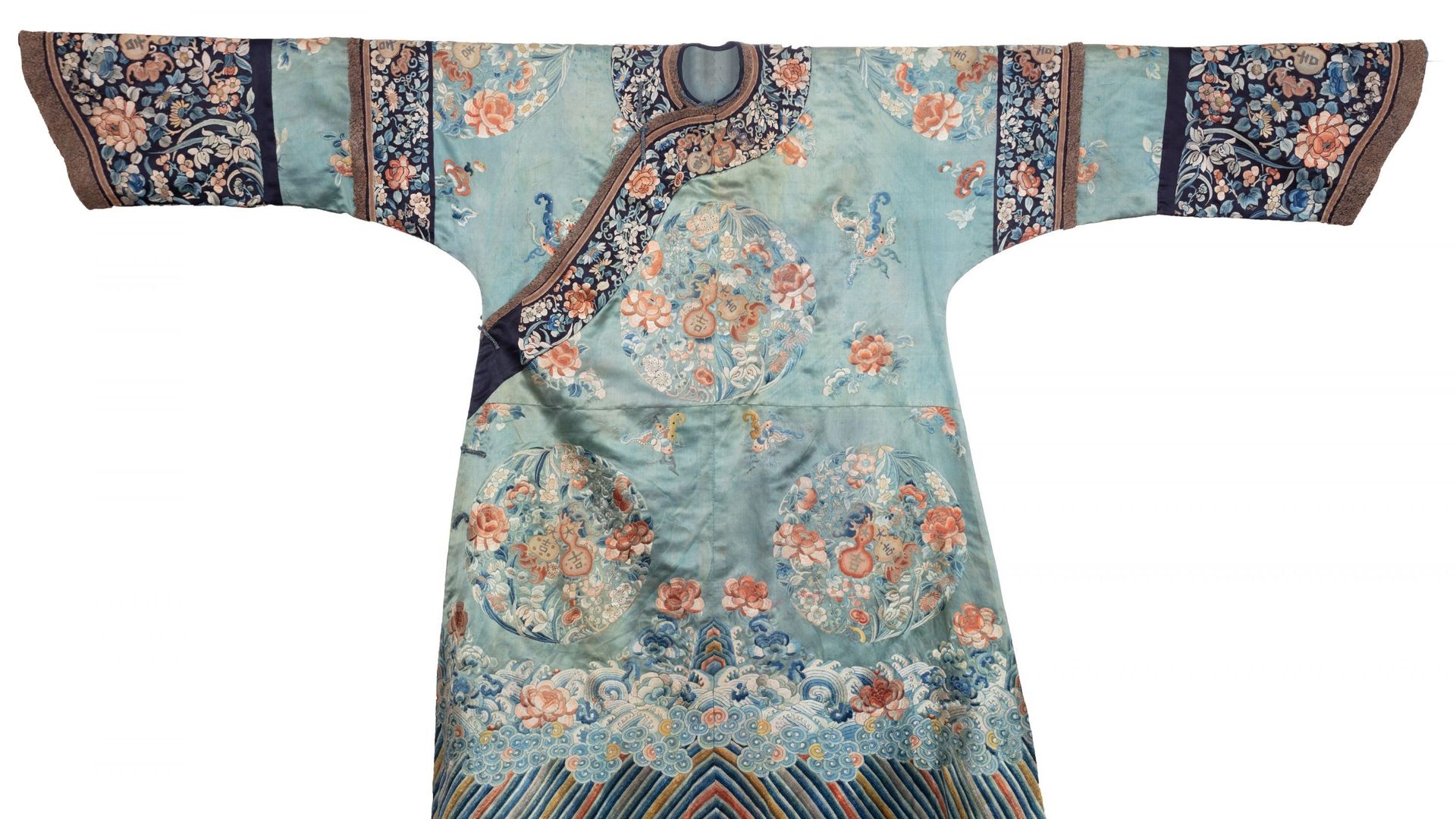 Robe chinoise de femme datant de la fin du 19ème siècle.