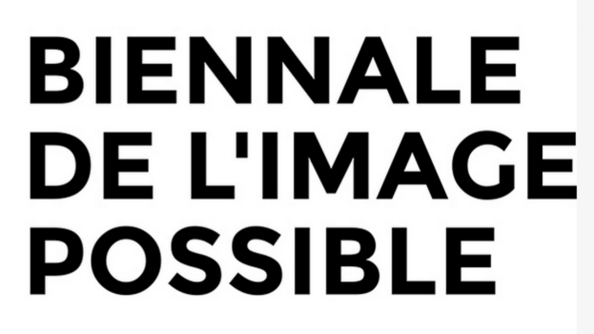 BIP 2016 devient la première Biennale de l'Image Possible