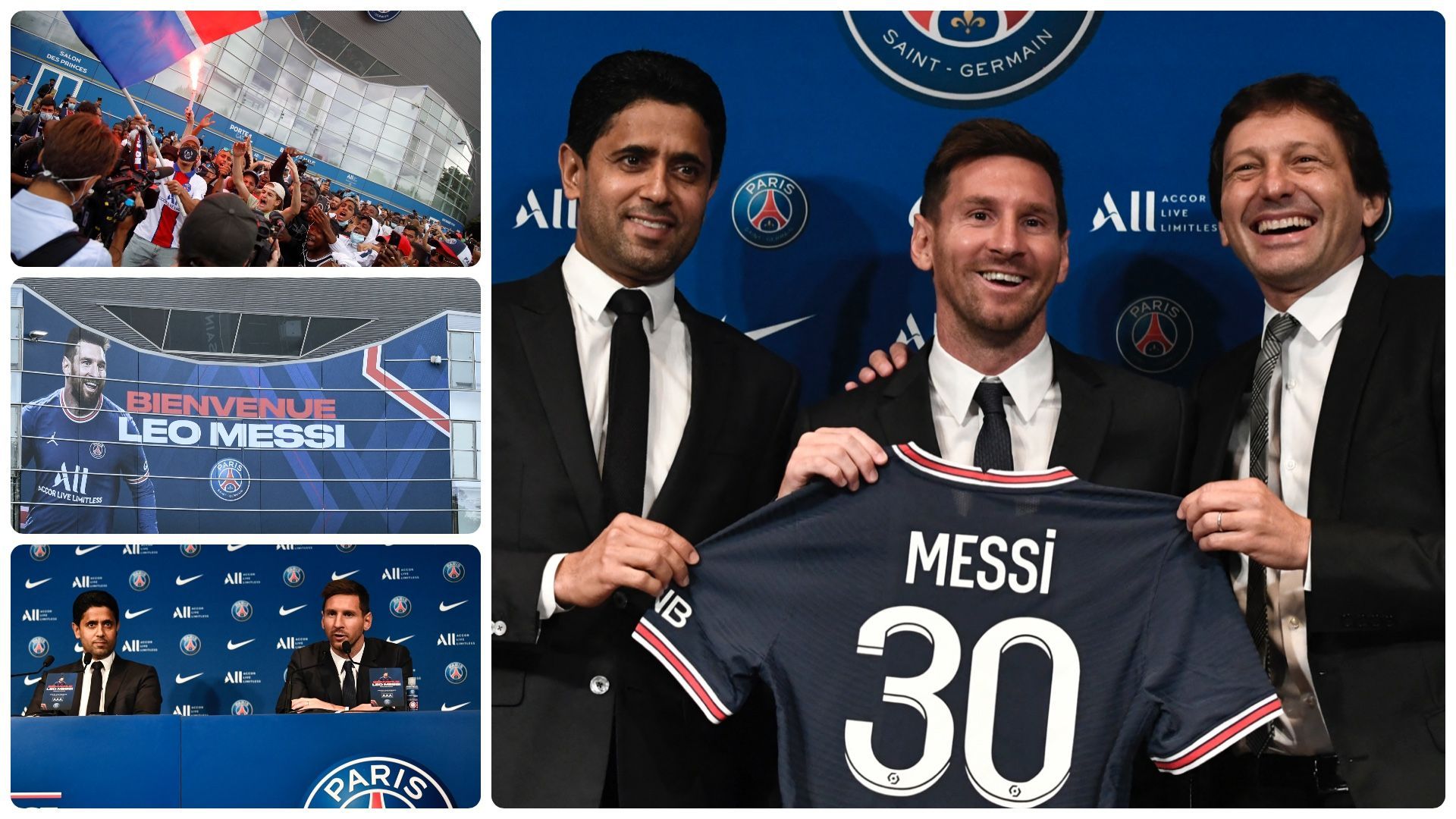 Lionel Messi présentation officielle au PSG