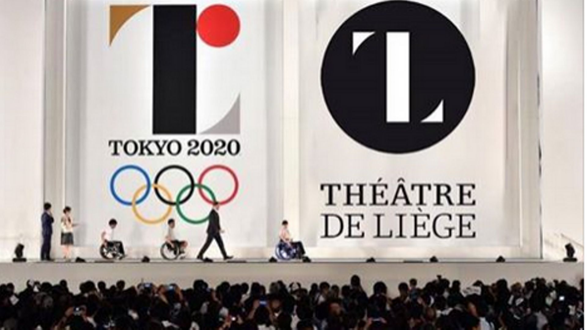 Le logo du théâtre de Liège plagié par les Jeux olympiques ? Photo montage
