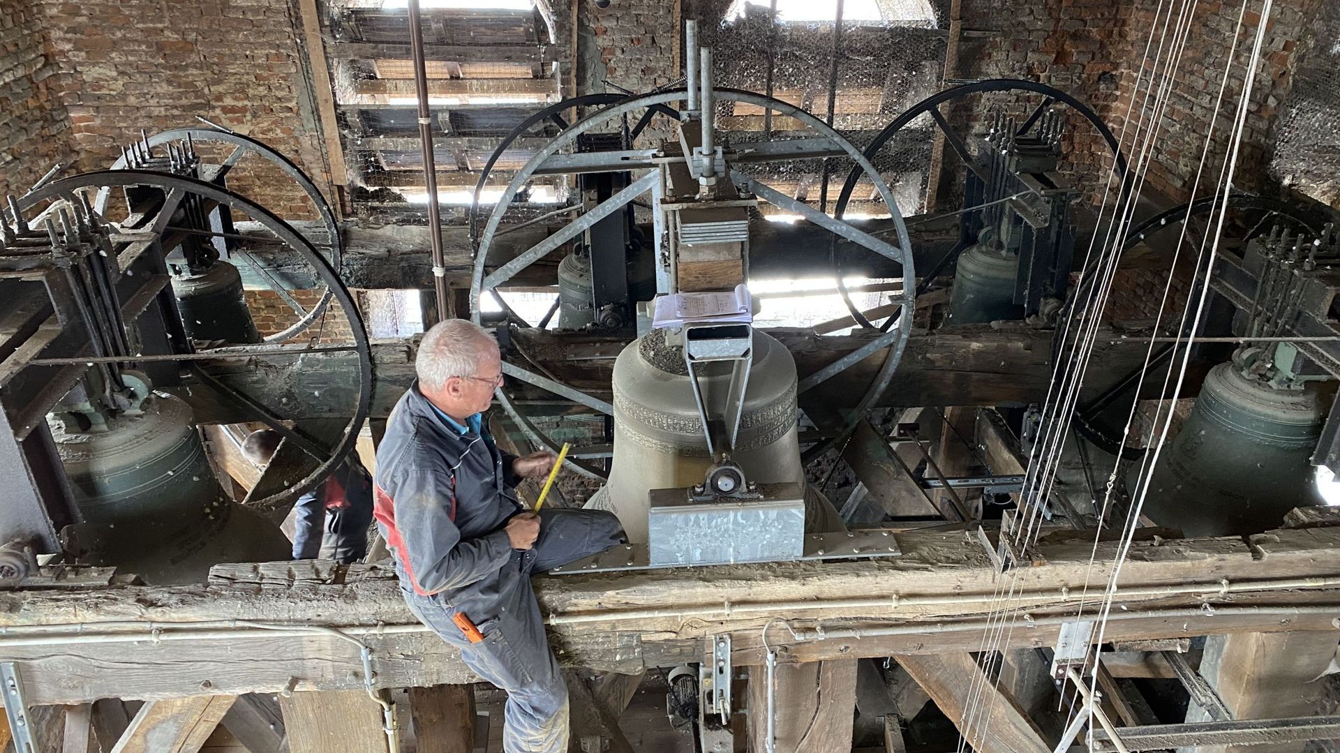 Des spécialistes néerlandais sont chargés de rénover le carillon de Wavre