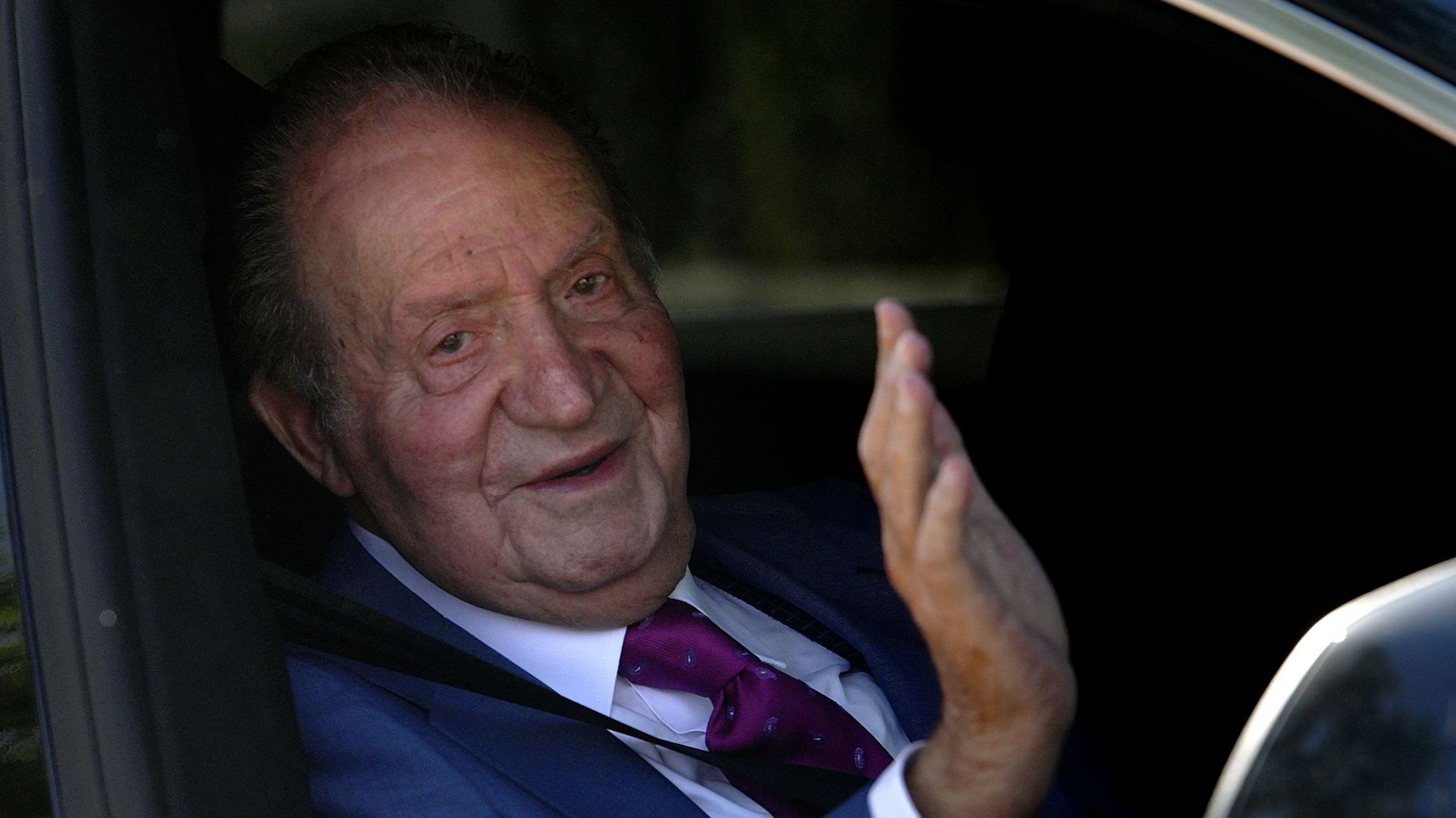 L’ancien roi d’Espagne Juan Carlos ce lundi à Madrid