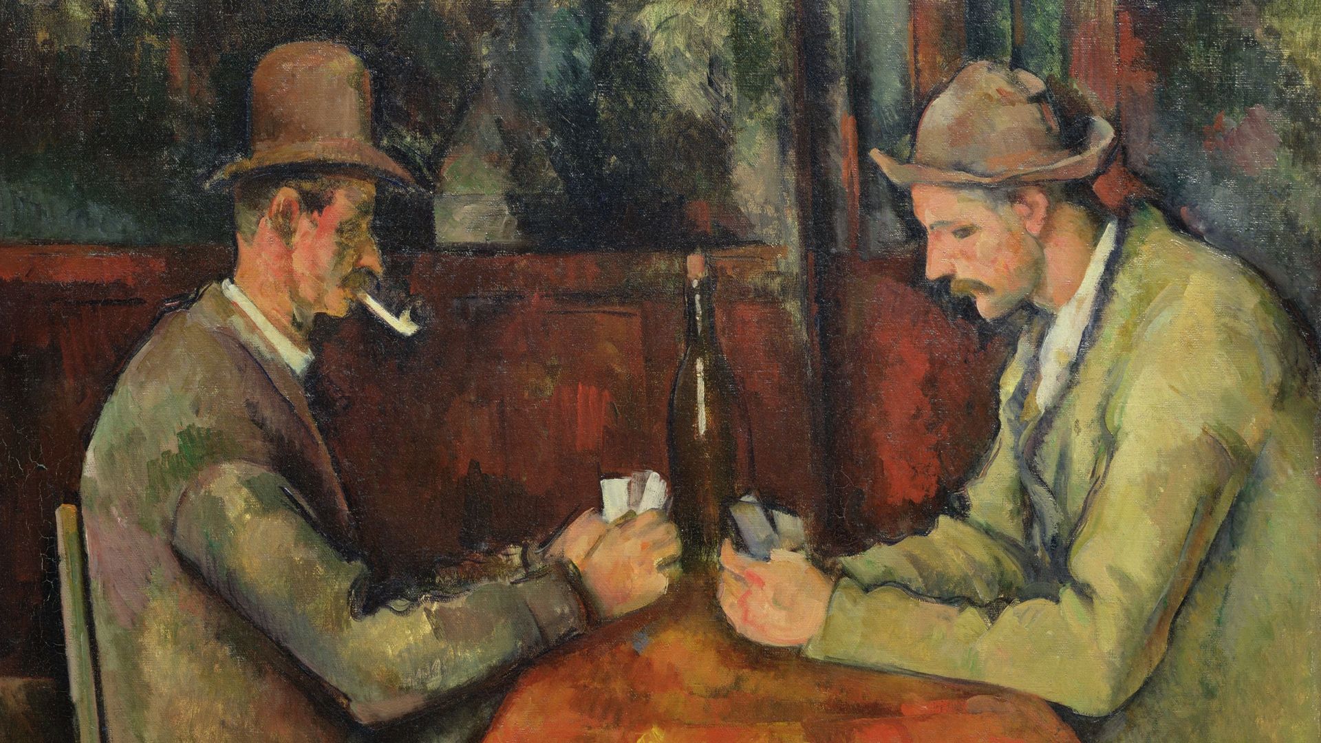 "Les joueurs de carte" de Paul Cézanne