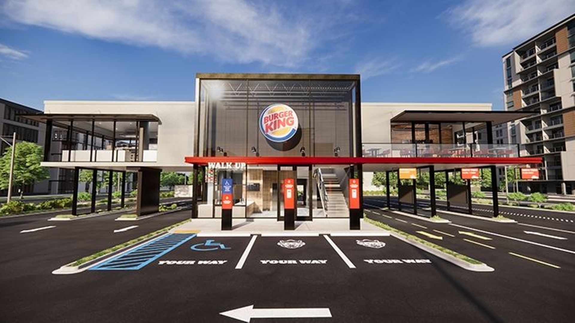 Burger King a imaginé ses restaurants de demain en tirant les leçons du confinement