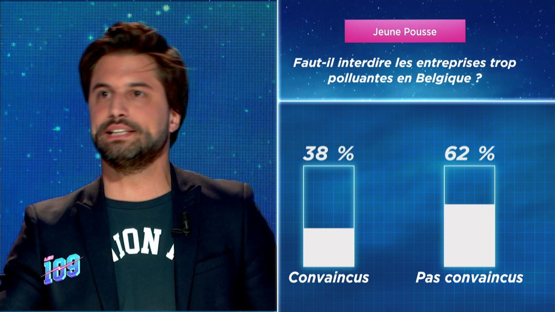 Le public devait se positionner: convaincu ou non par la réponse du candidat? 