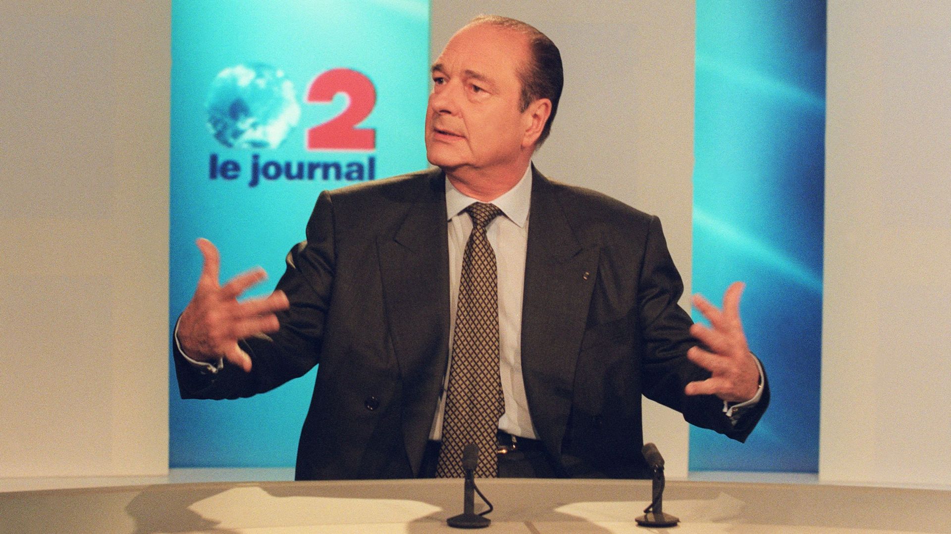 Jacques Chirac l’année de son élection.
