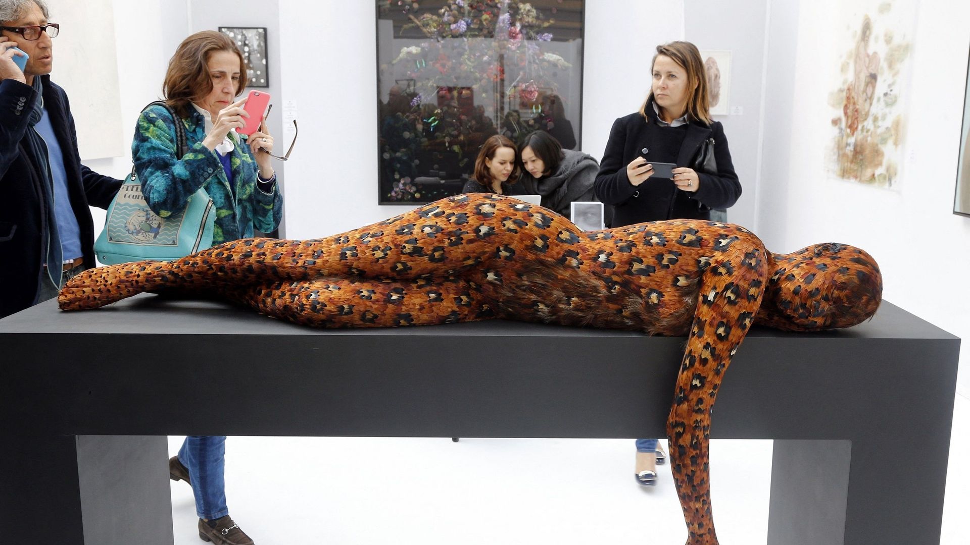 La foire d’art contemporain "Art Paris" se tient jusqu’à dimanche au Grand Palais éphémère