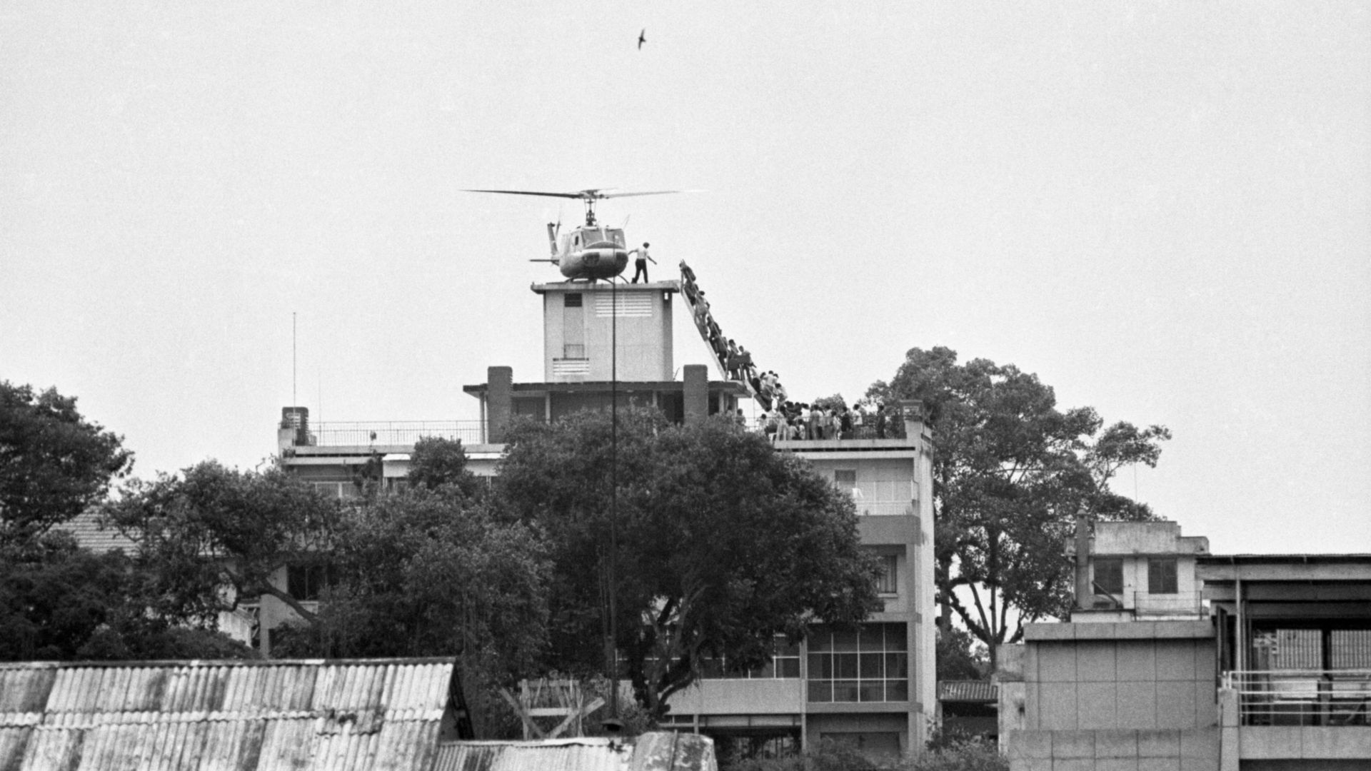Evacuation de l’ambassade américaine de Saigon par la CIA le 29 avril 1975