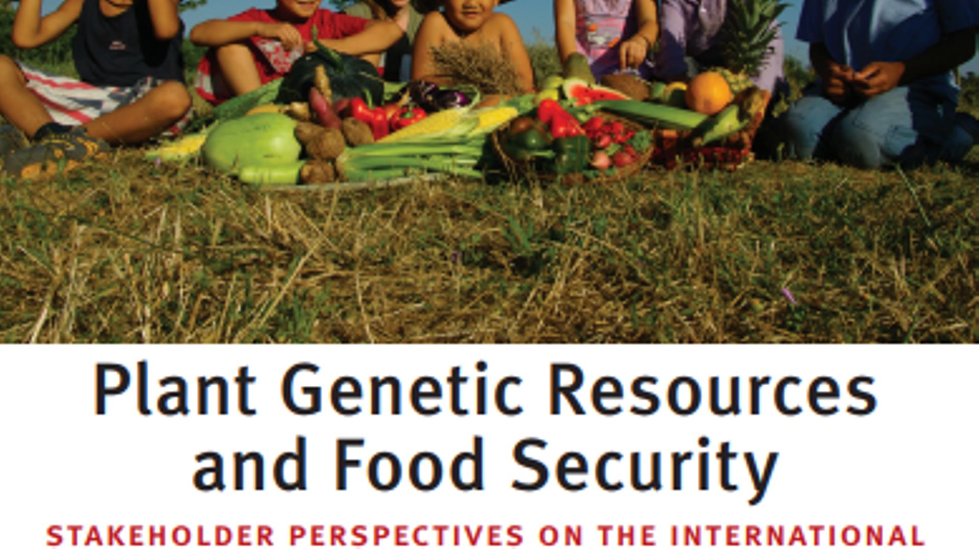 Couverture du livre "Plant Genetic Resources and Food Security" 