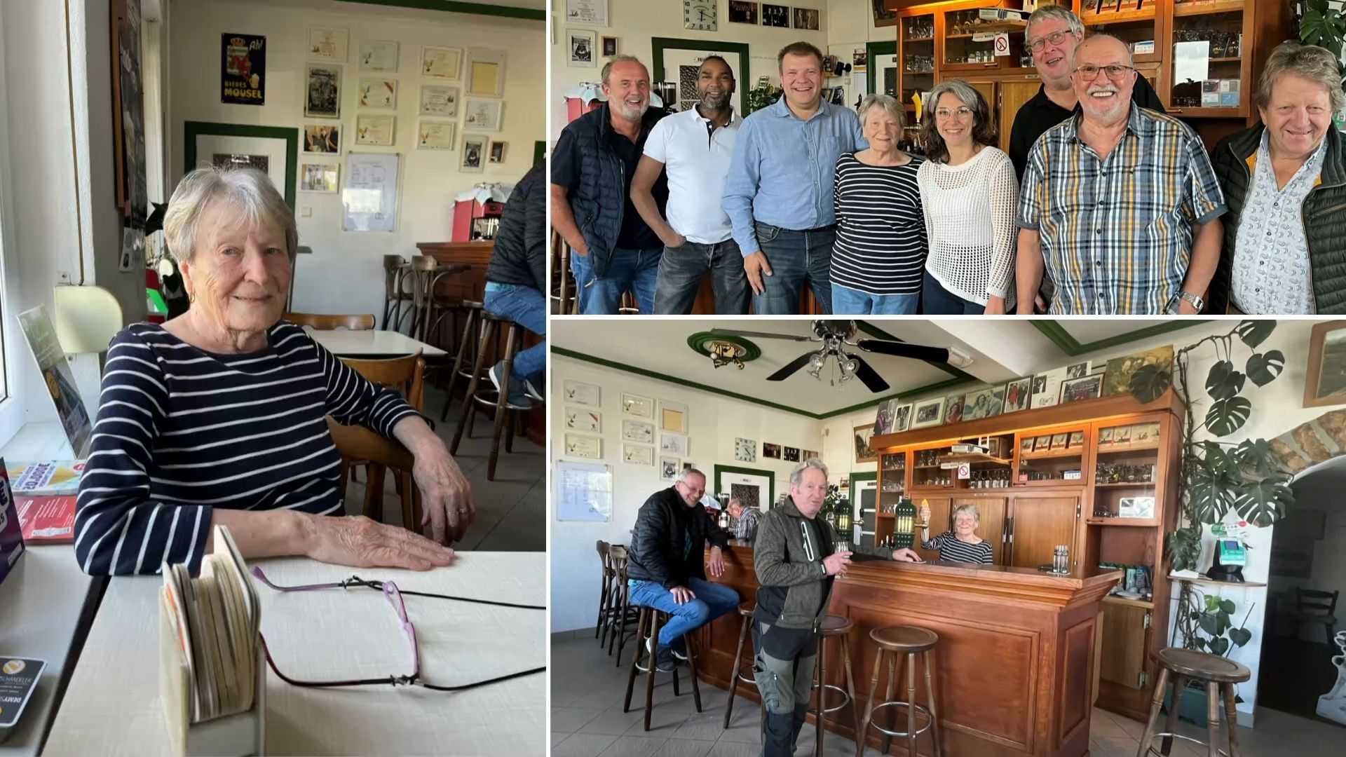À 91 ans, Marie-Thérèse est la patronne de café la plus âgée de Belgique