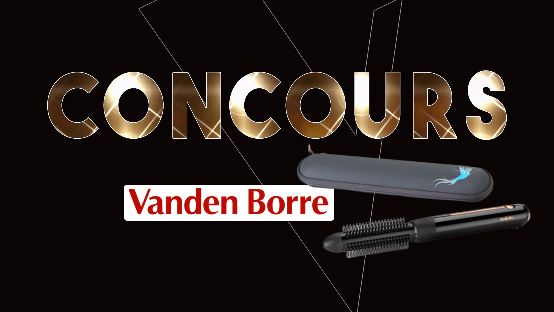 Concours : tentez de remporter une brosse chauffante Babyliss de chez Vanden Borre
