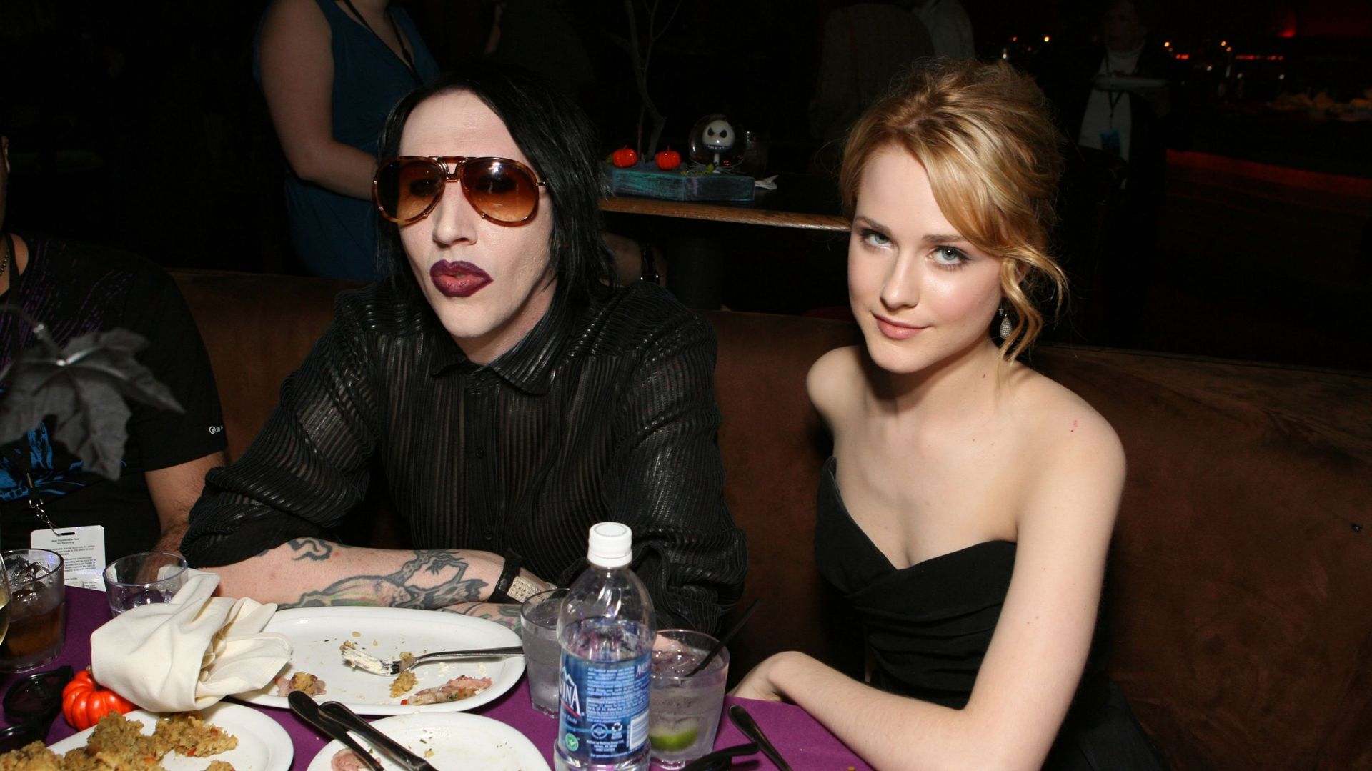 Evan Rachel Wood adresse un doigt d'honneur à Marilyn Manson