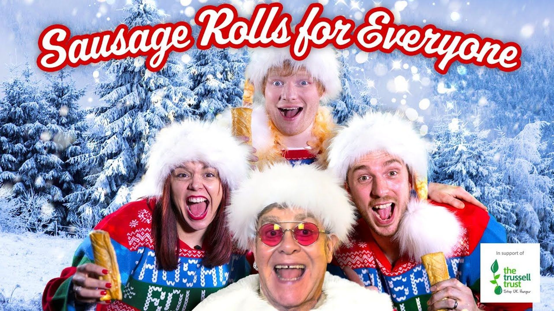 Elton John et Ed Sheeran chantent une nouvelle version de Merry Christmas