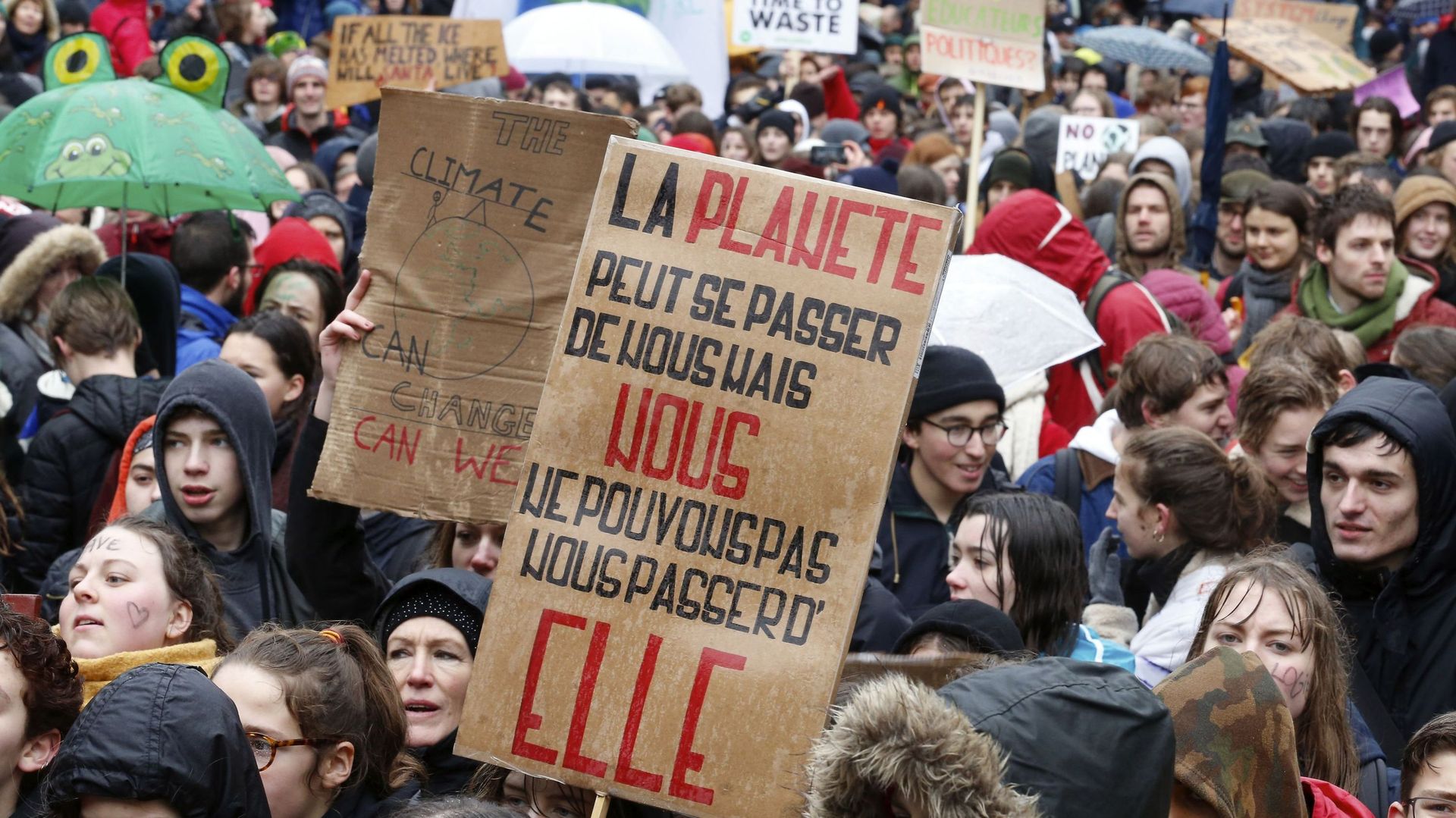 Marche pour le climat: "le mouvement est maintenant instoppable" selon Greenpeace
