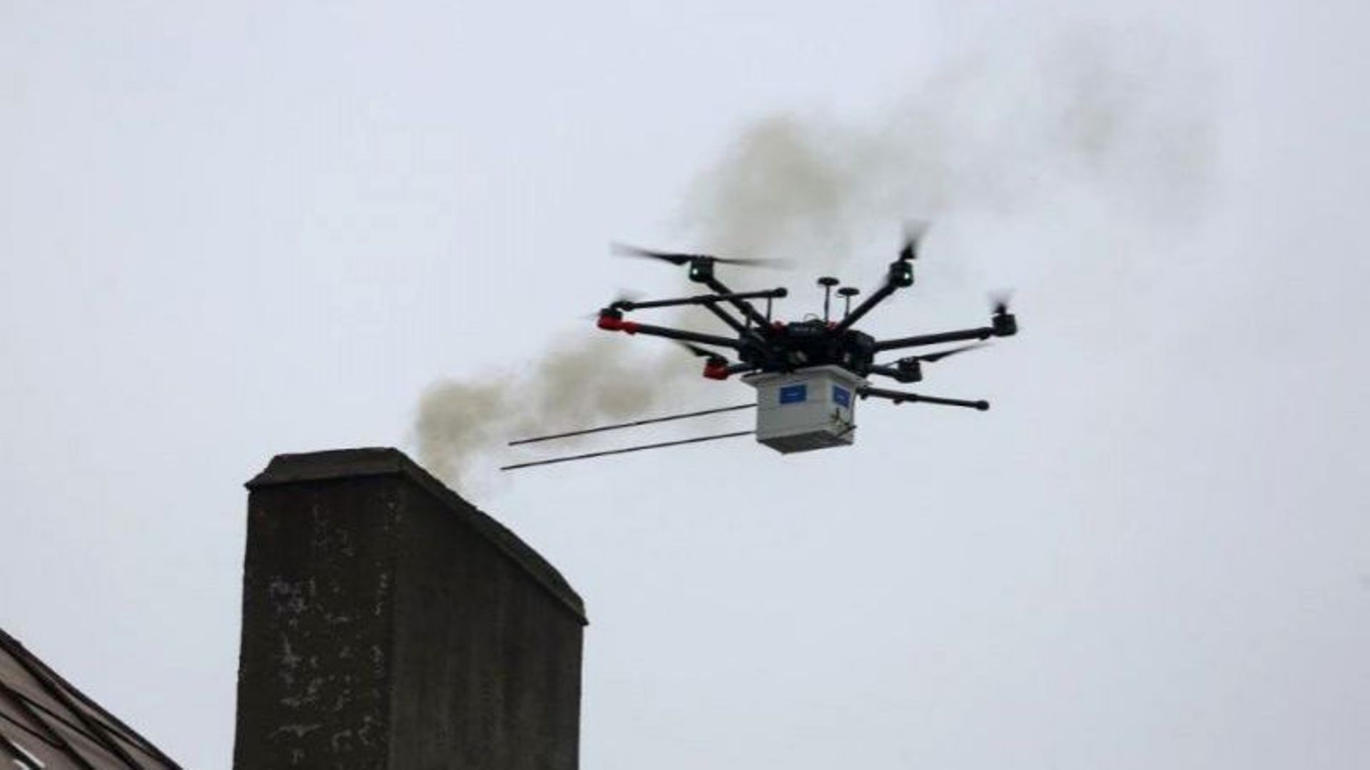 A Katowice, des drones renifleurs sont utilisés pour détecter les pollueurs