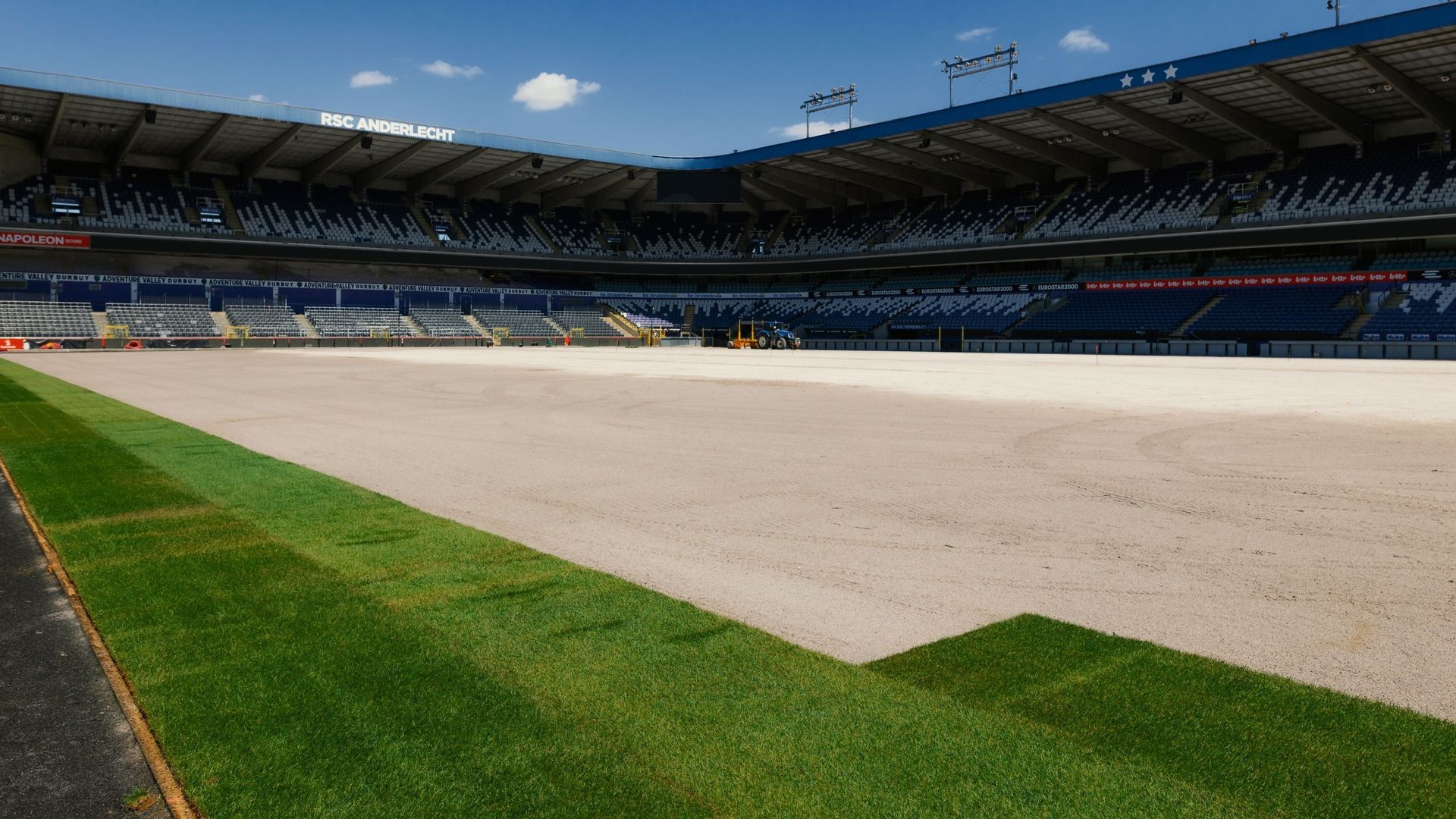 Une société liégeoise derrière le nouveau terrain du Sporting d’Anderlecht